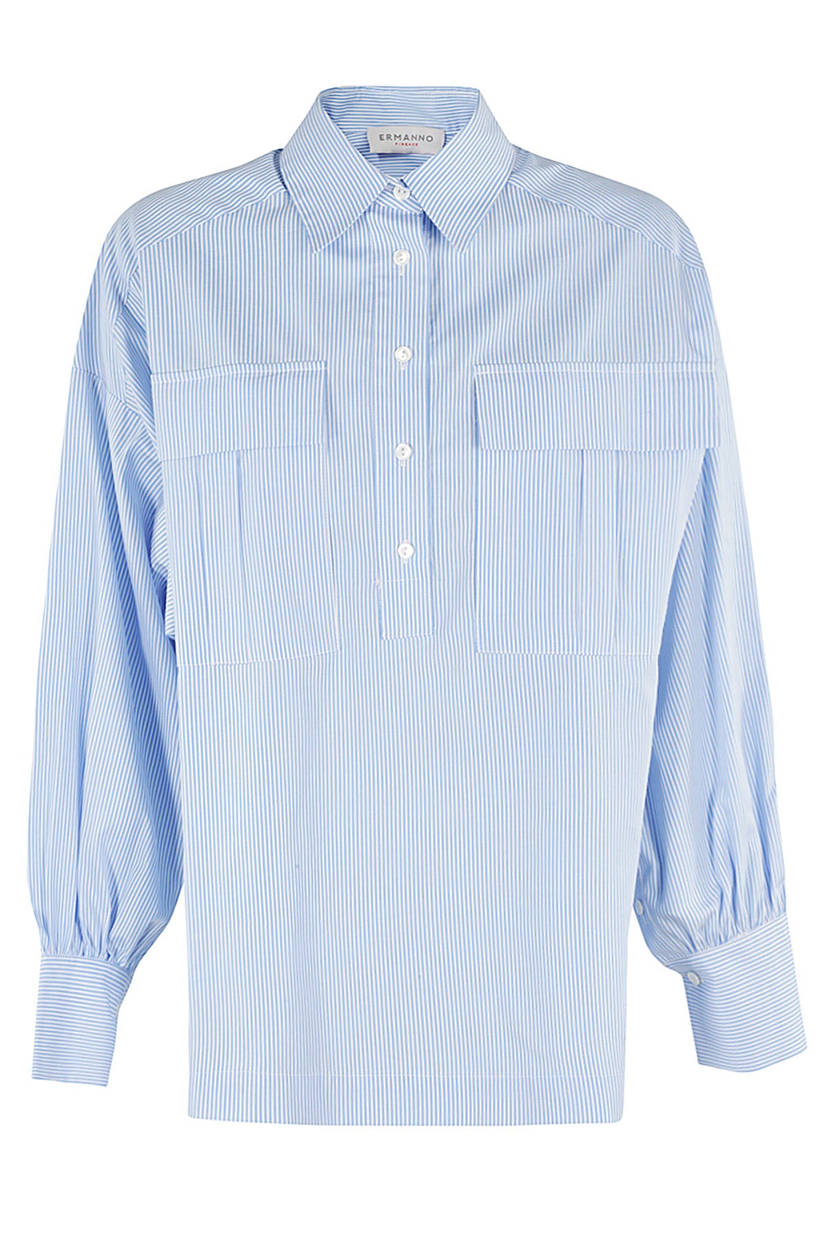Camicia Manica Lunga White Cotton