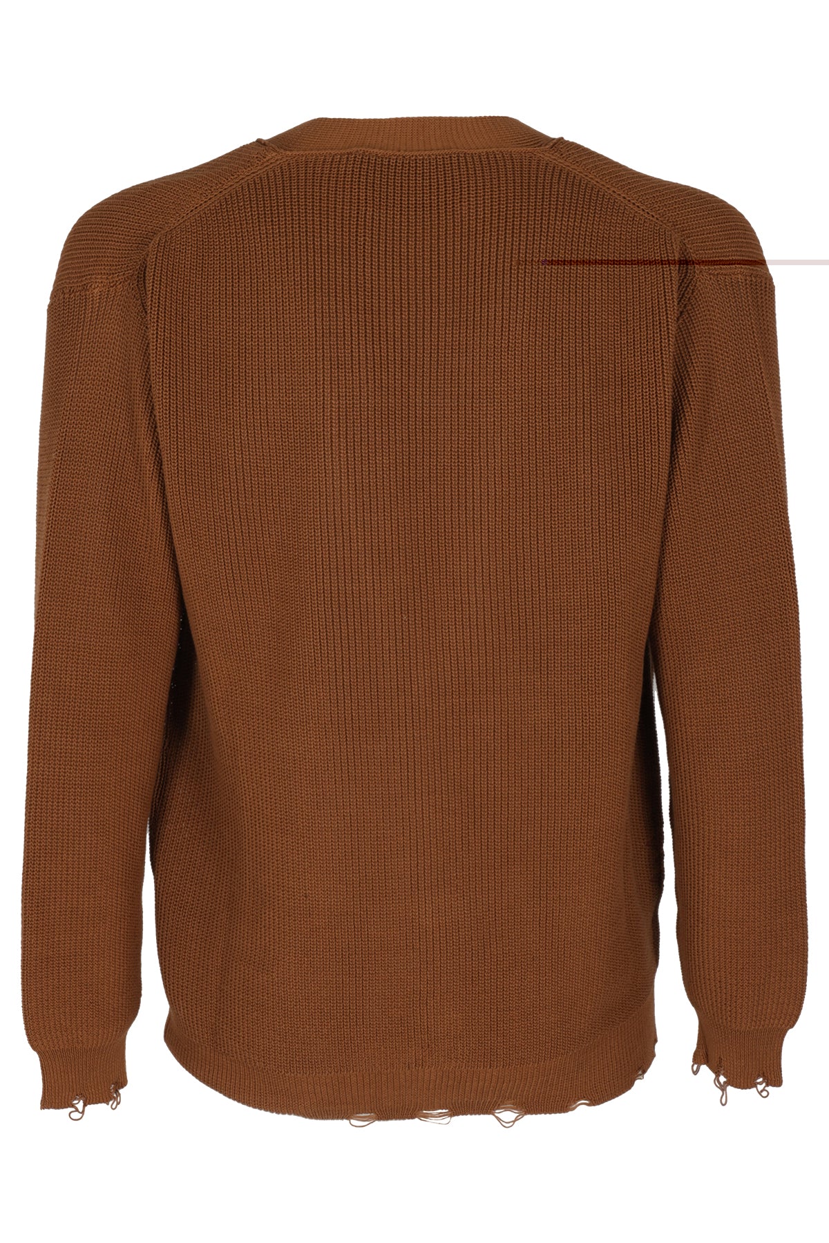 Knitwear Cardigan Brown Cotone Maglia