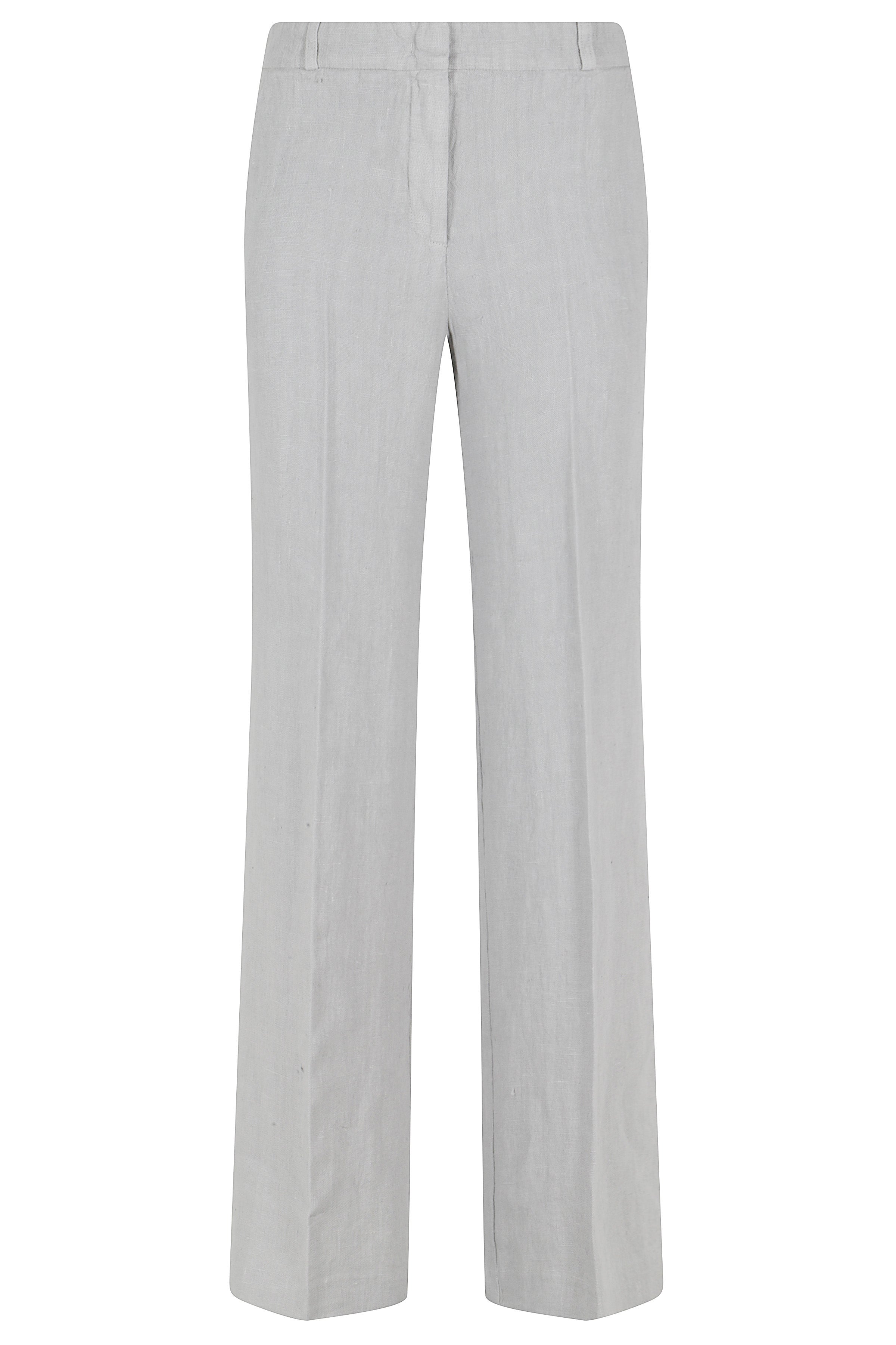 Pantalone Andrea Grey Lino Pantaloni