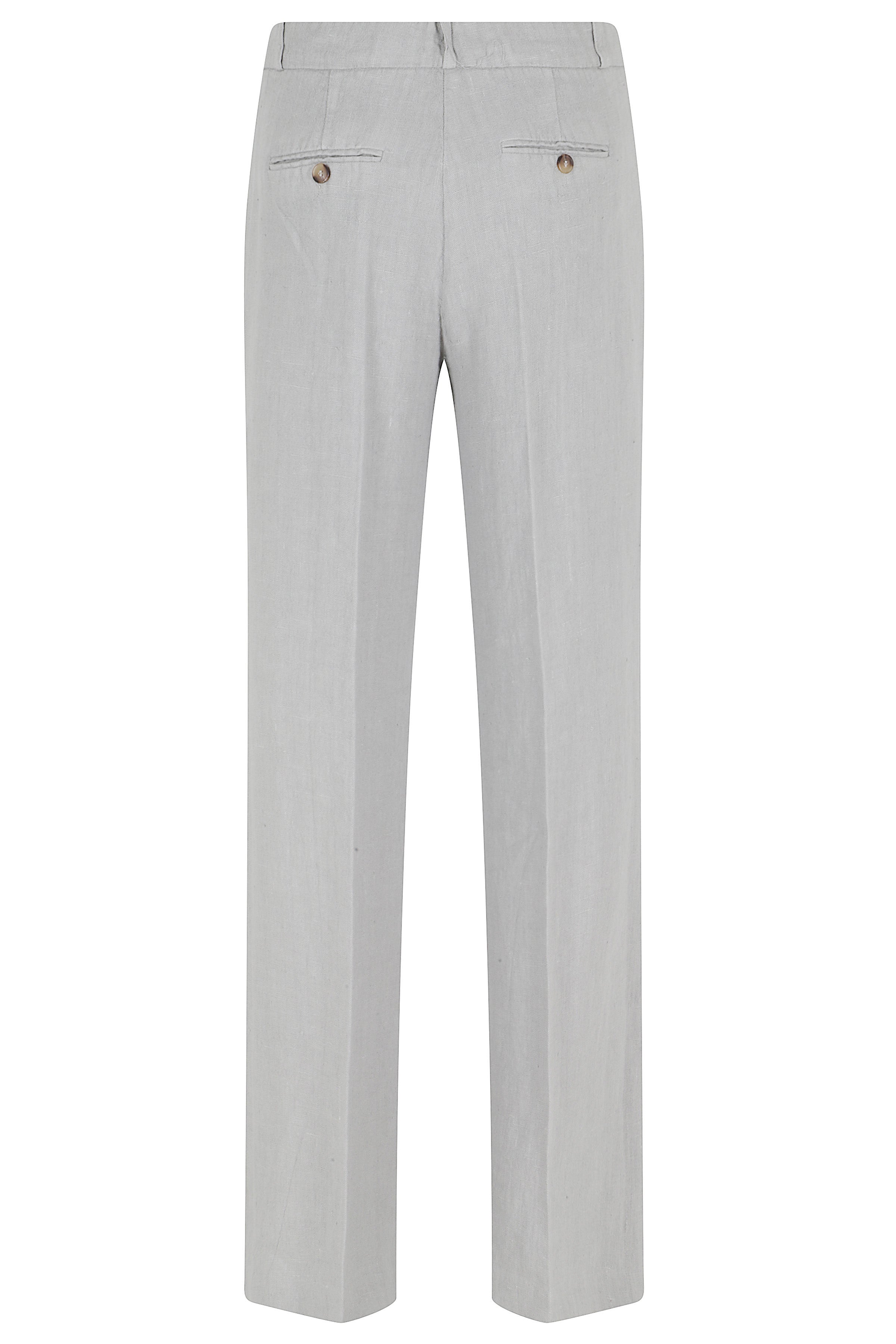 Pantalone Andrea Grey Lino Pantaloni