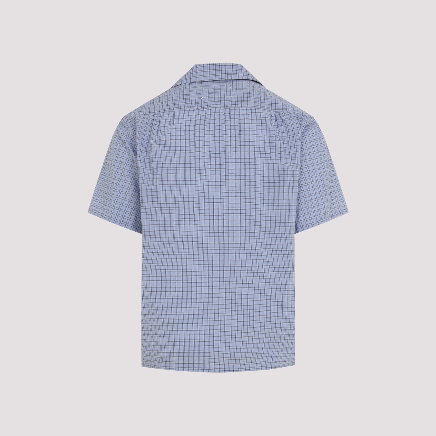 Linen Shirt Blue Cotton