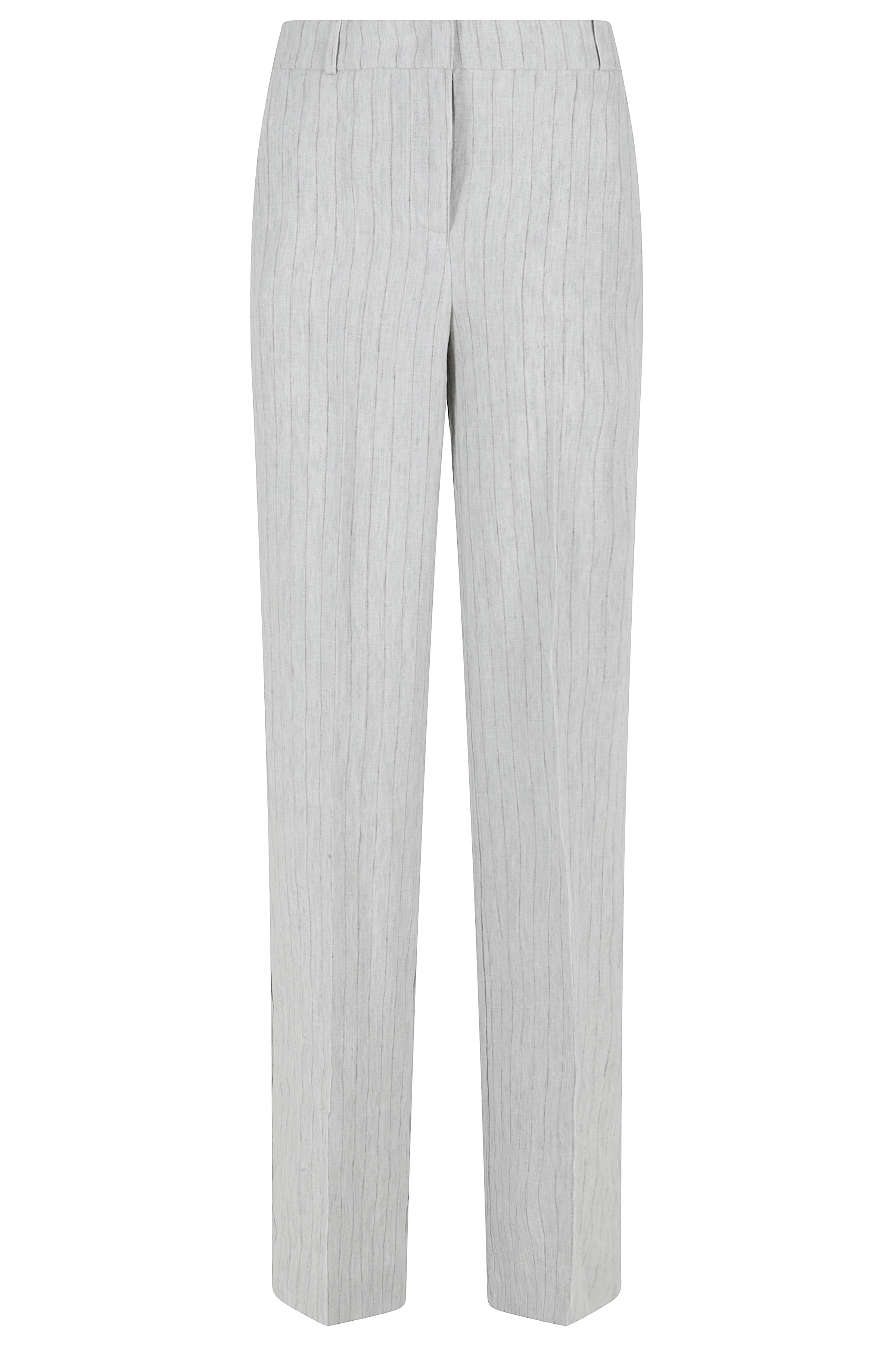 Pantalone Andrea Grey Lino Pantaloni