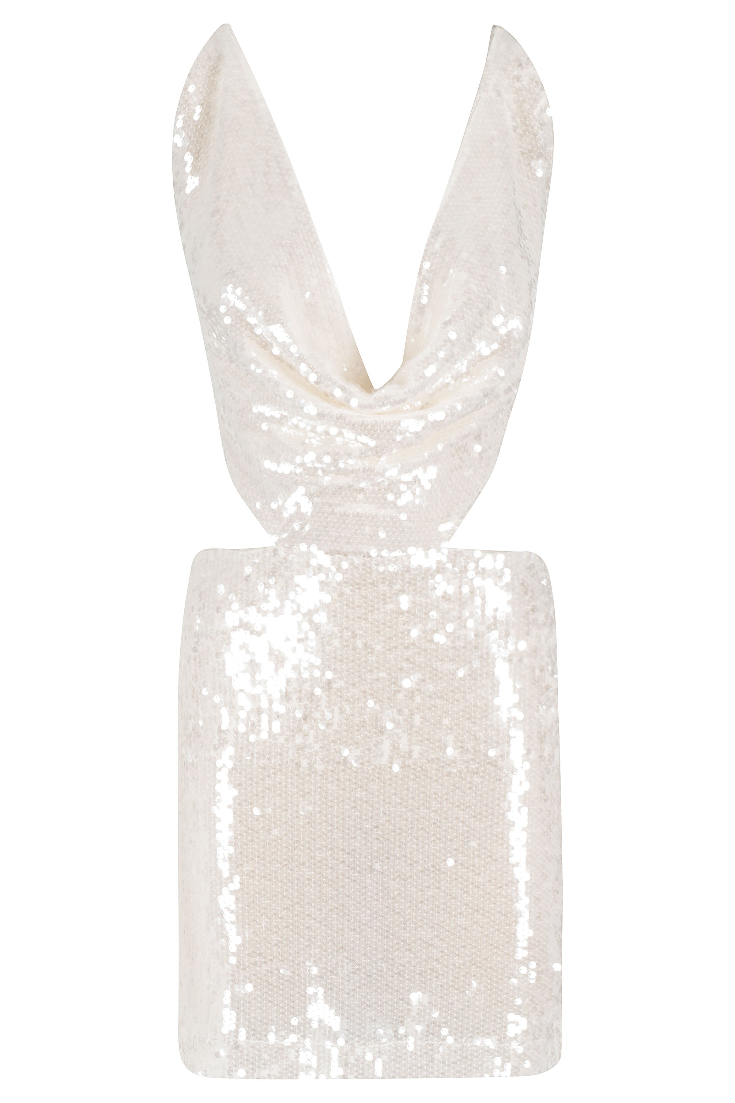 Ester Sequins Nude & Neutrals Poliestere Elastane Abito