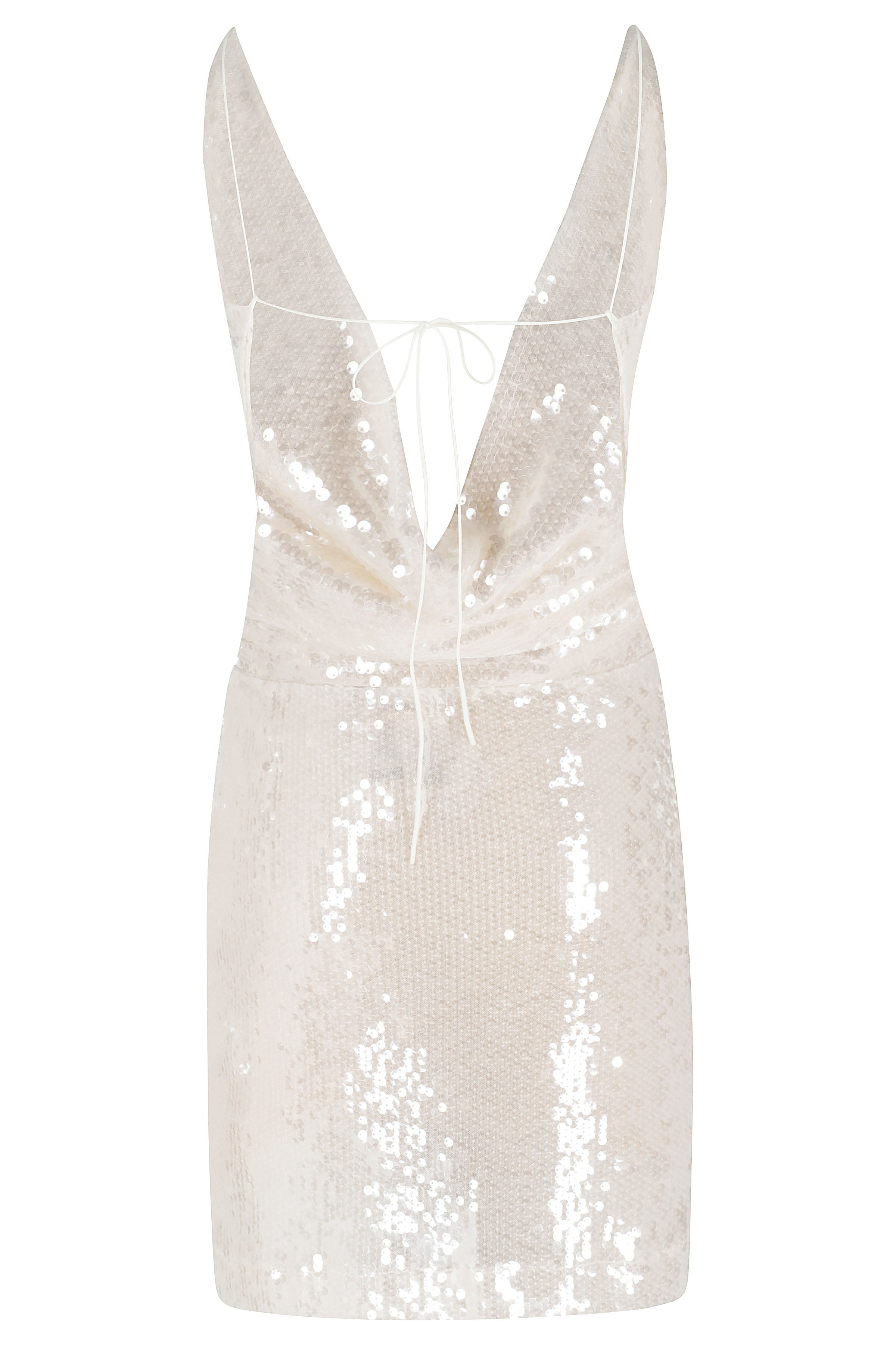 Ester Sequins Nude & Neutrals Poliestere Elastane Abito