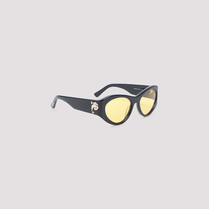 Acetate Sunglasses Black Glasses