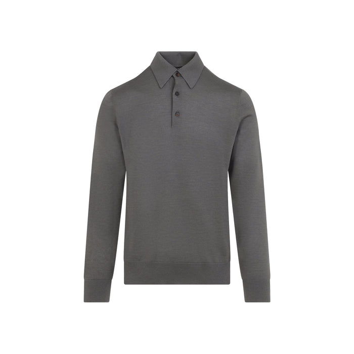 Cashmere And Silk Polo Nude & Neutrals Mulberry