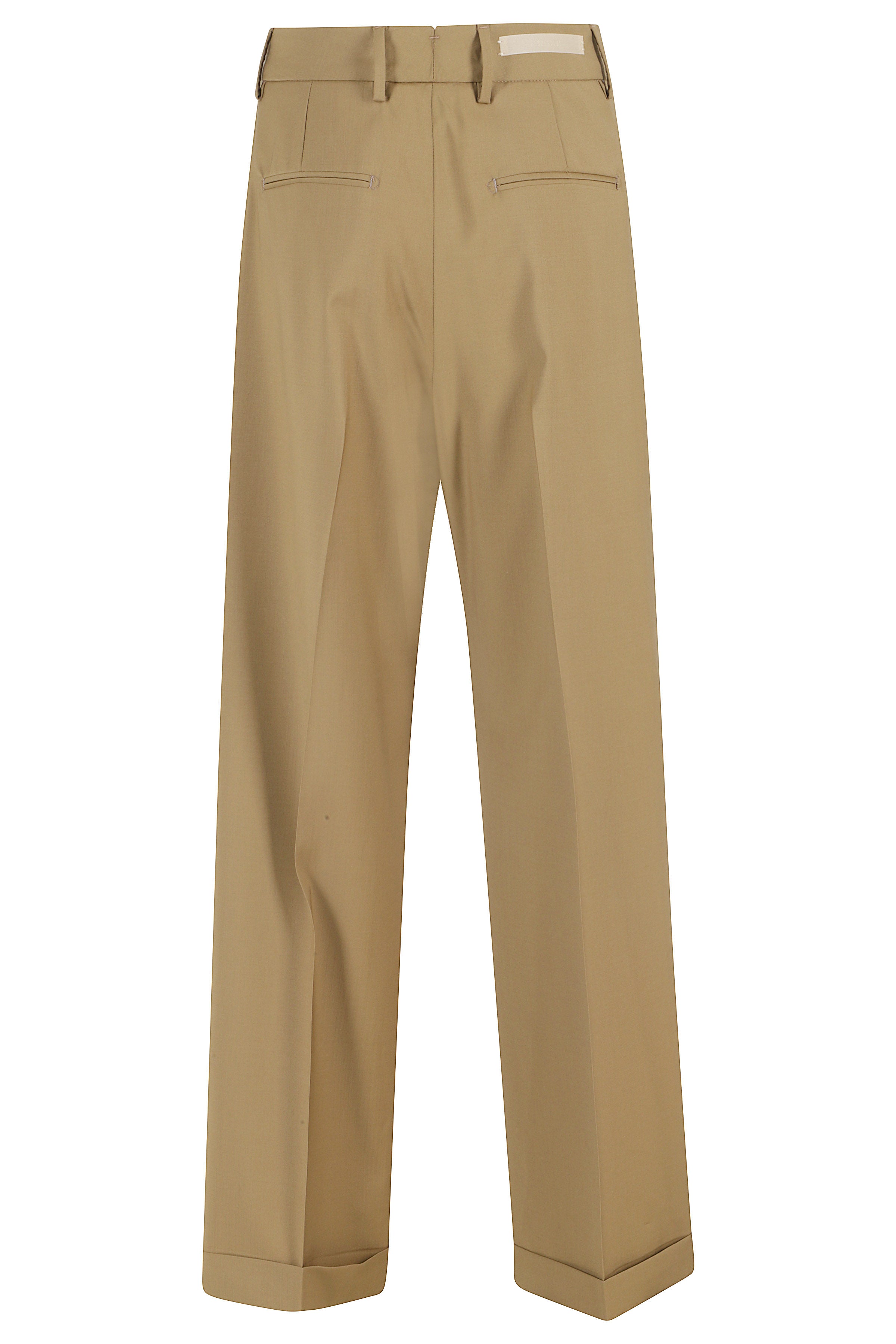 Pantalone Green Lana Vergine Pantaloni