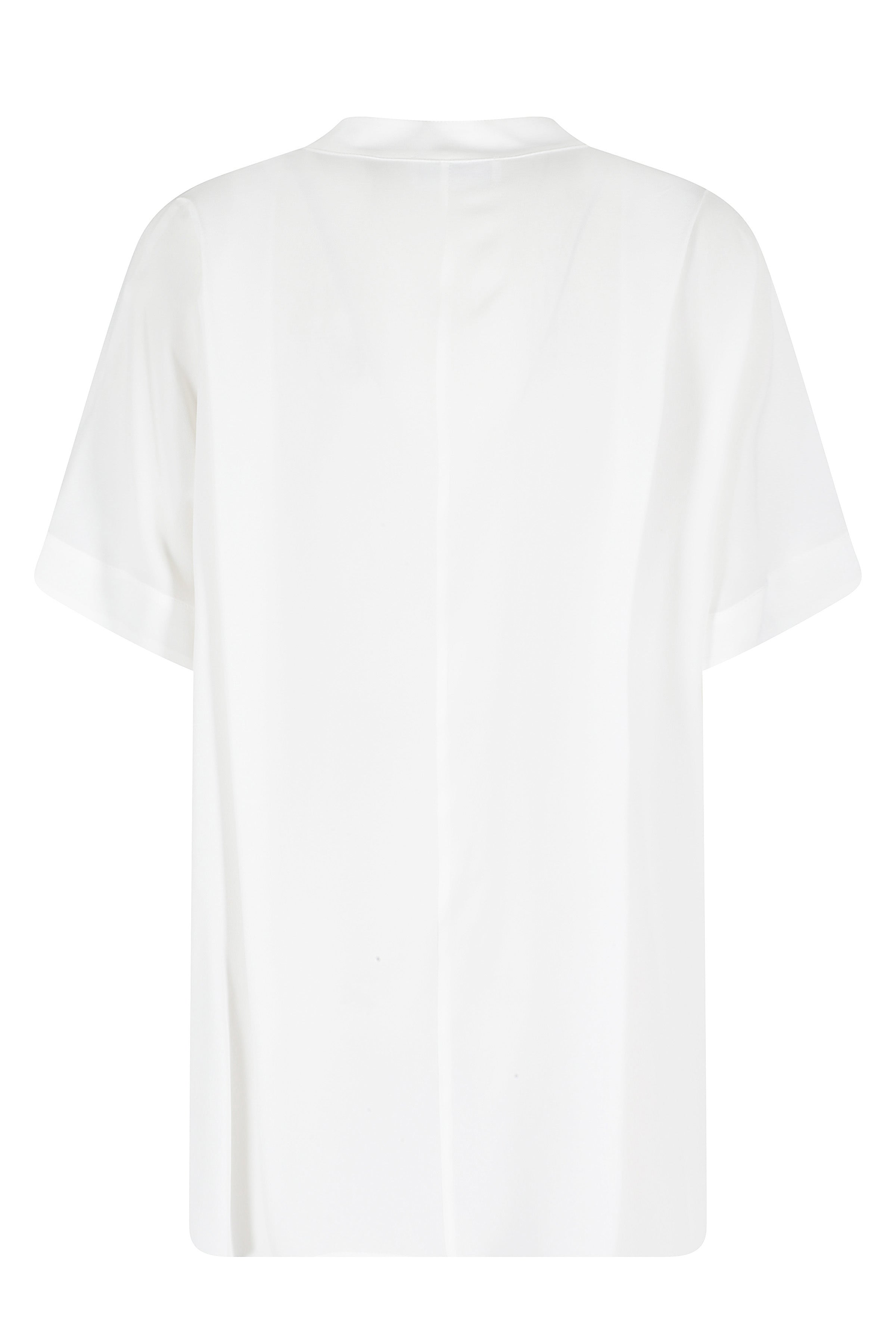 Blusa White Acetato Camicia