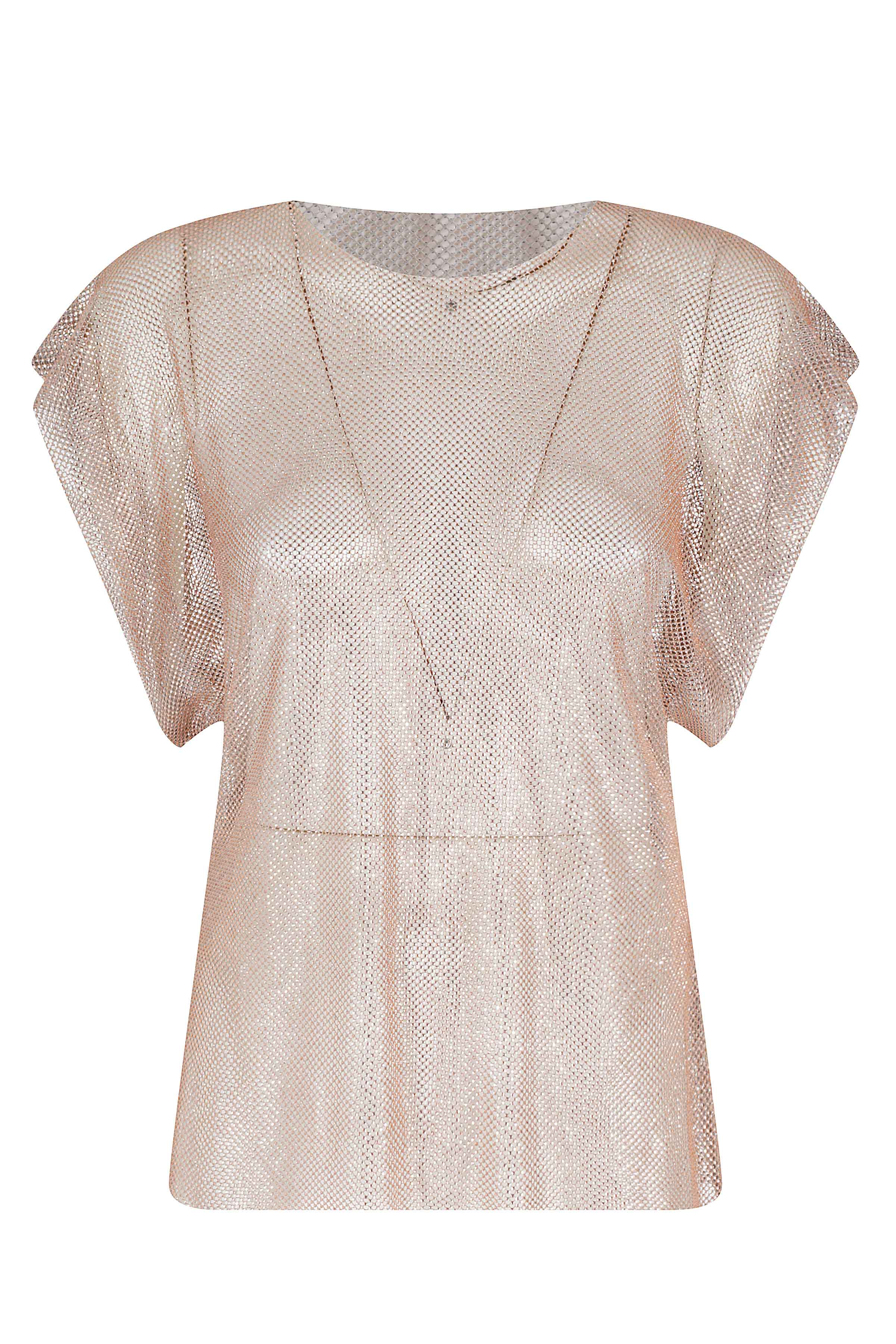 Maglietta Pink & Purple Poliestere Elastane Top