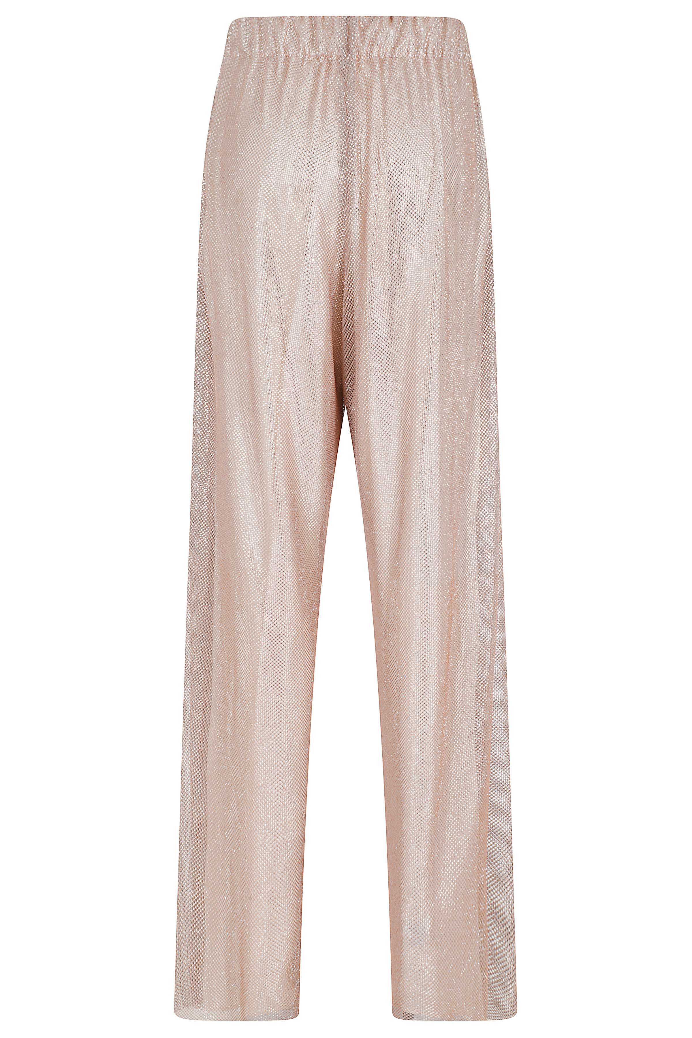 Pantalone Pink & Purple Poliestere Elastane Pantaloni