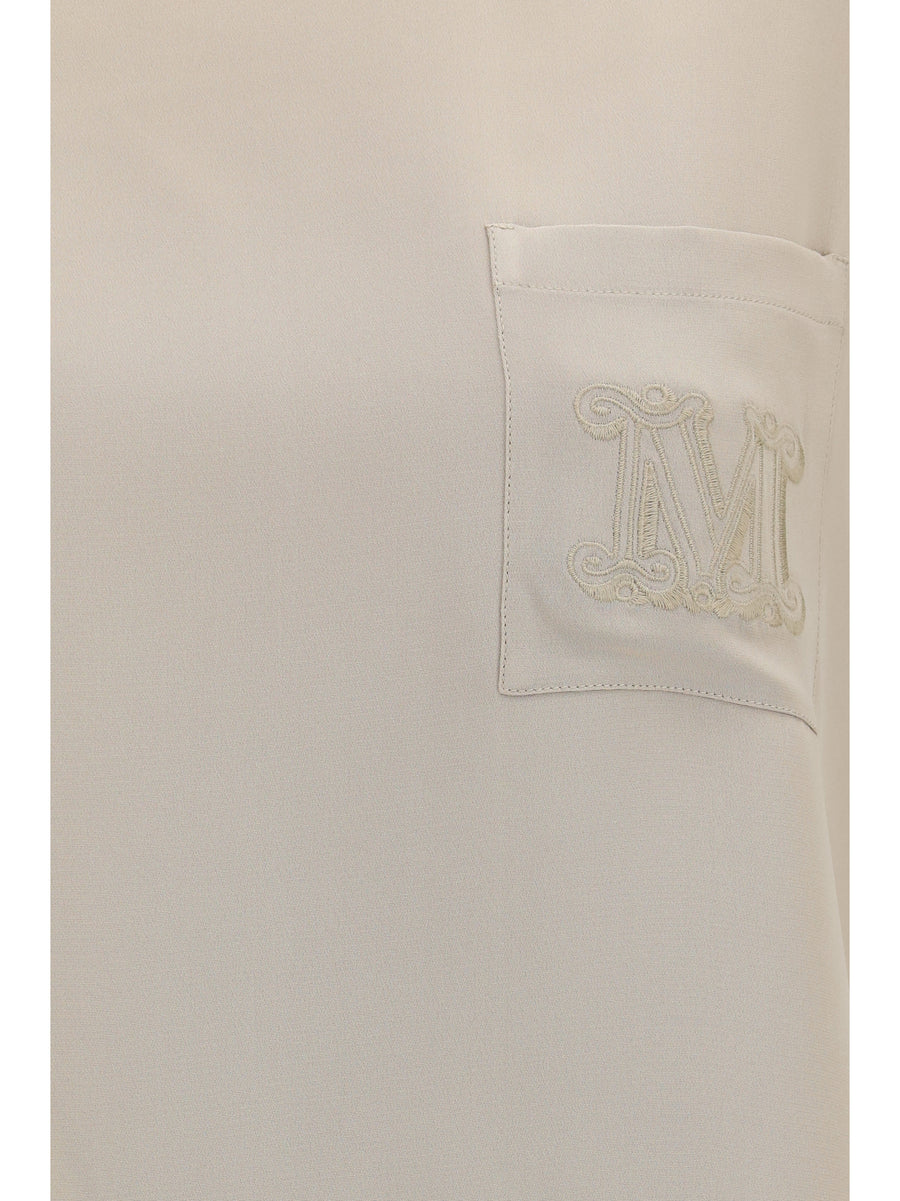 Silk T-Shirt Pagano Rock Grey