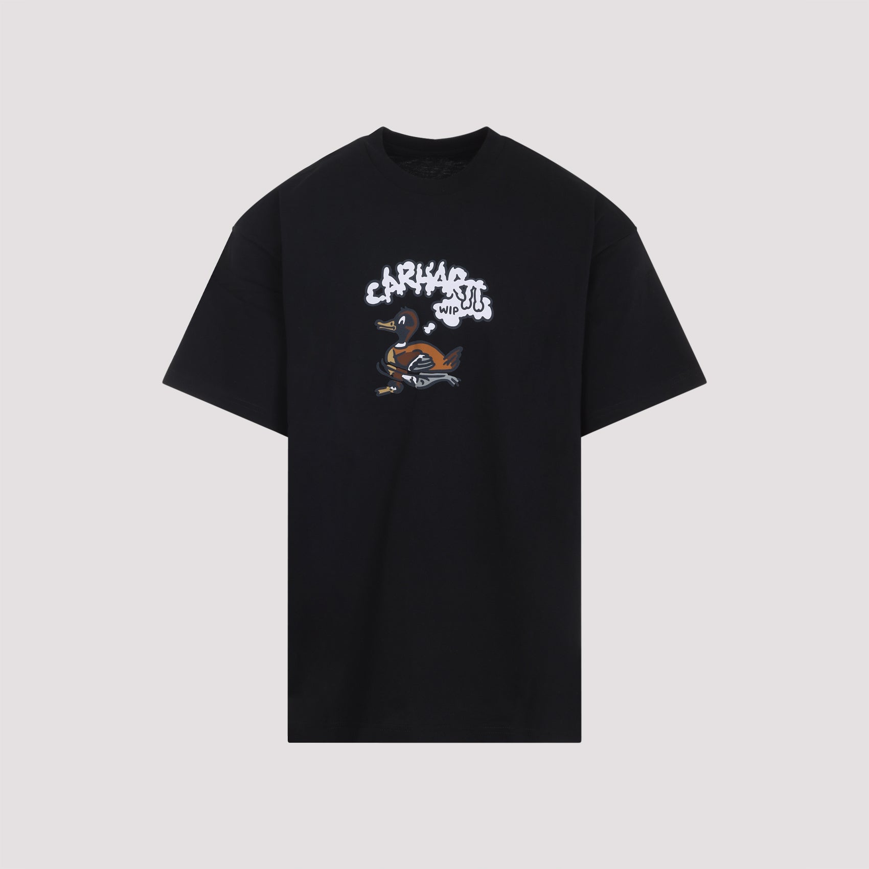 S-s Duck T-shirt Black Cotton Tshirt