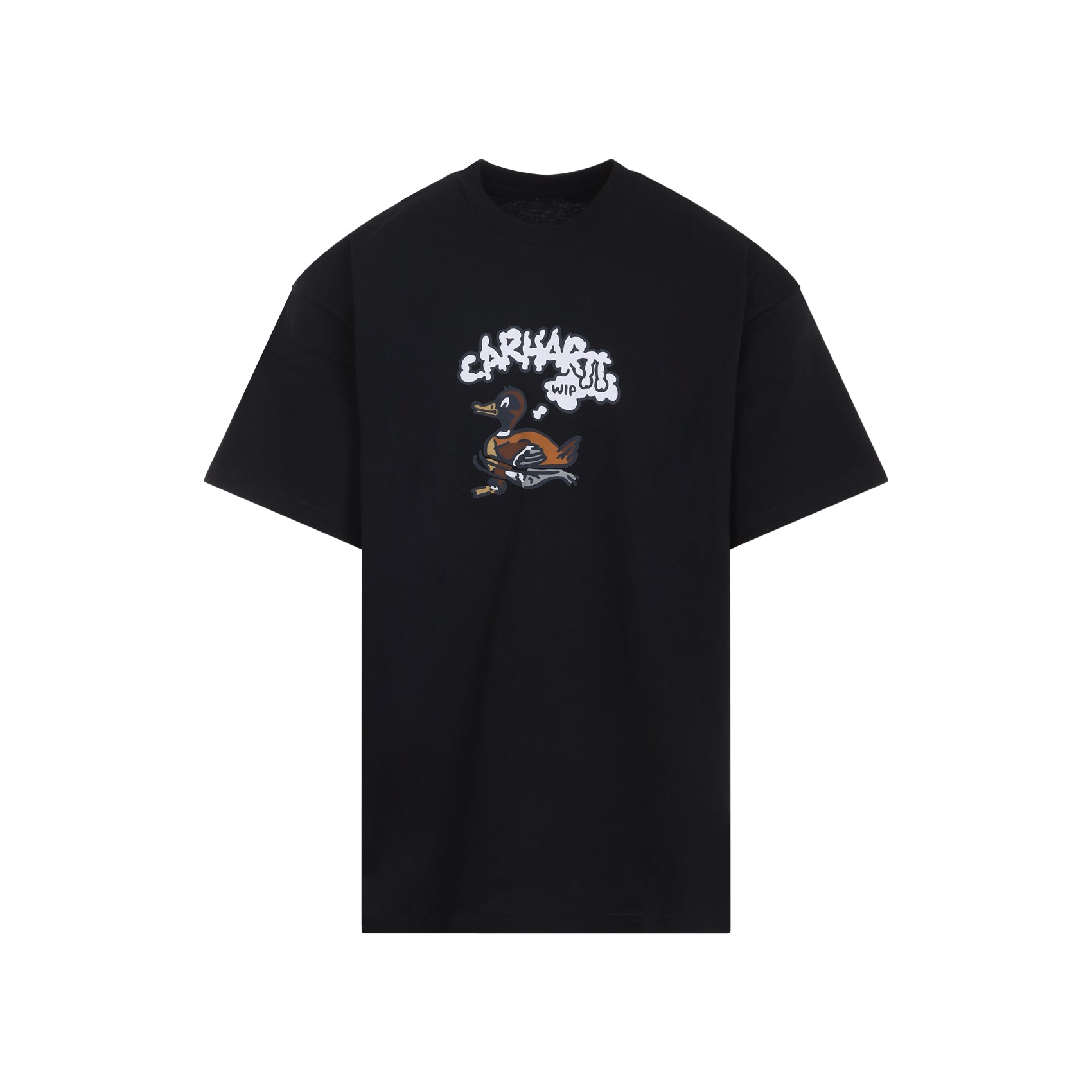S-s Duck T-shirt Black Cotton Tshirt