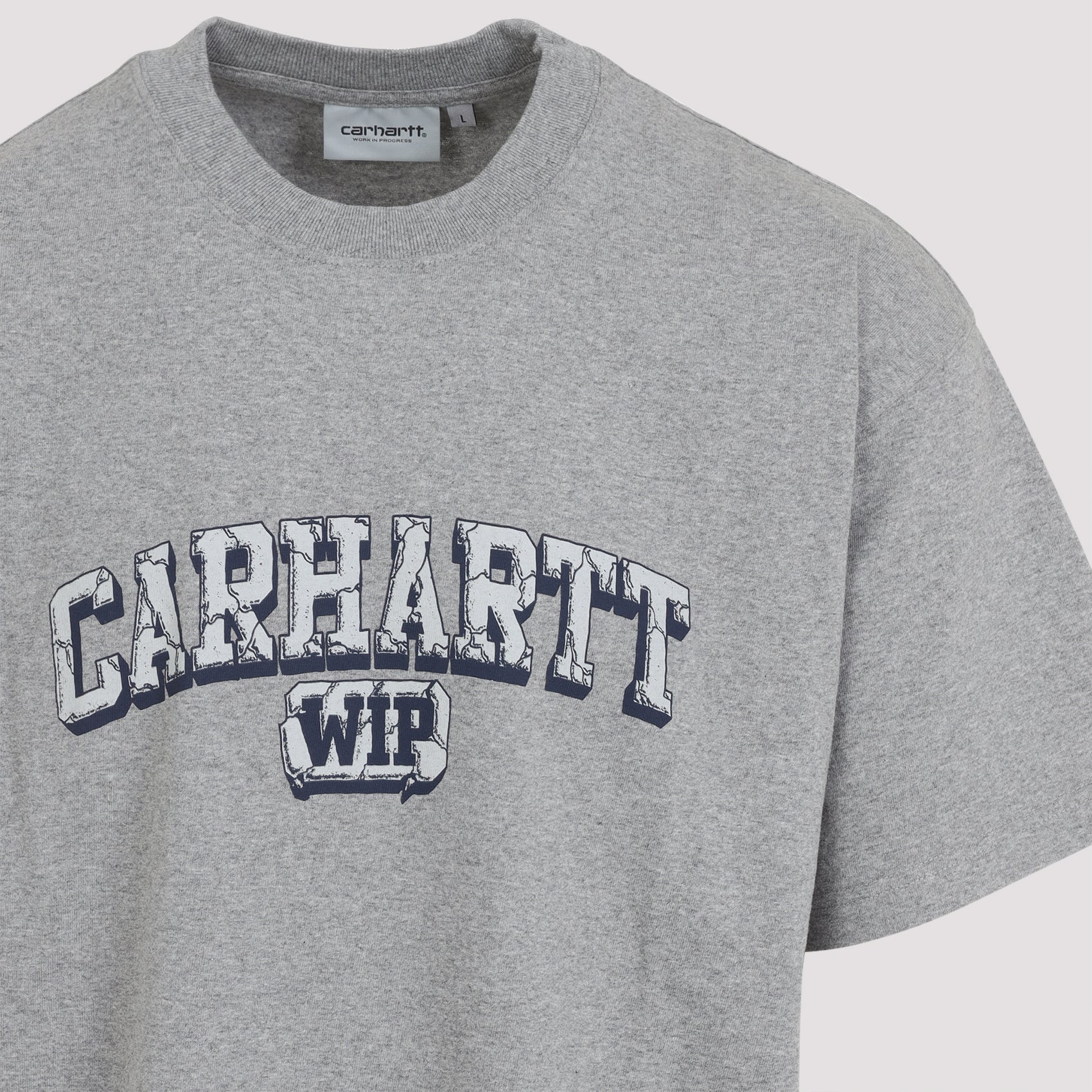 S-s Heavy Duty T-shirt Grey Cotton Tshirt