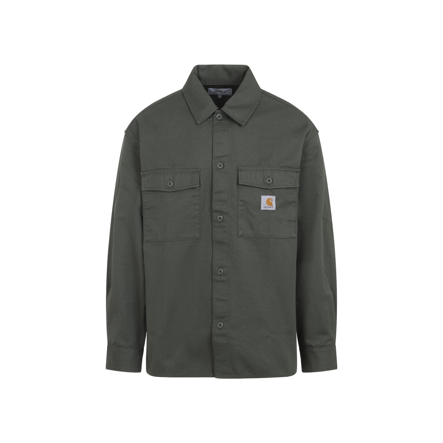Kelly Shirt Jacket Green Cotton