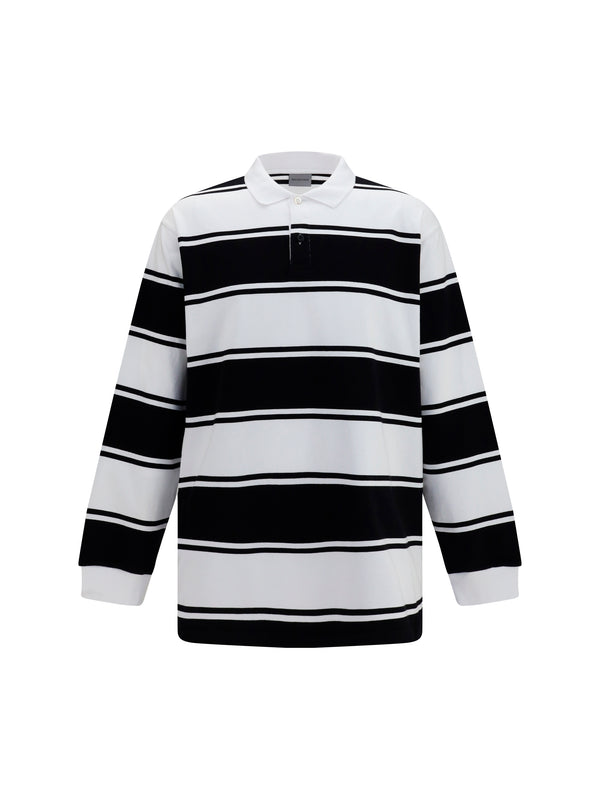 Balenciaga 100% Cotton polo in black