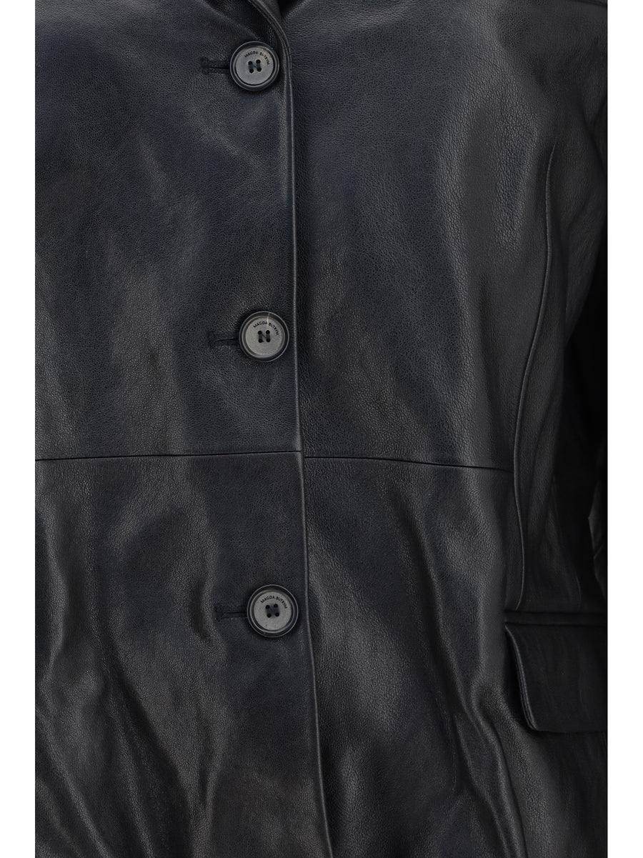 Leather Blazer Black Sheep Blazers