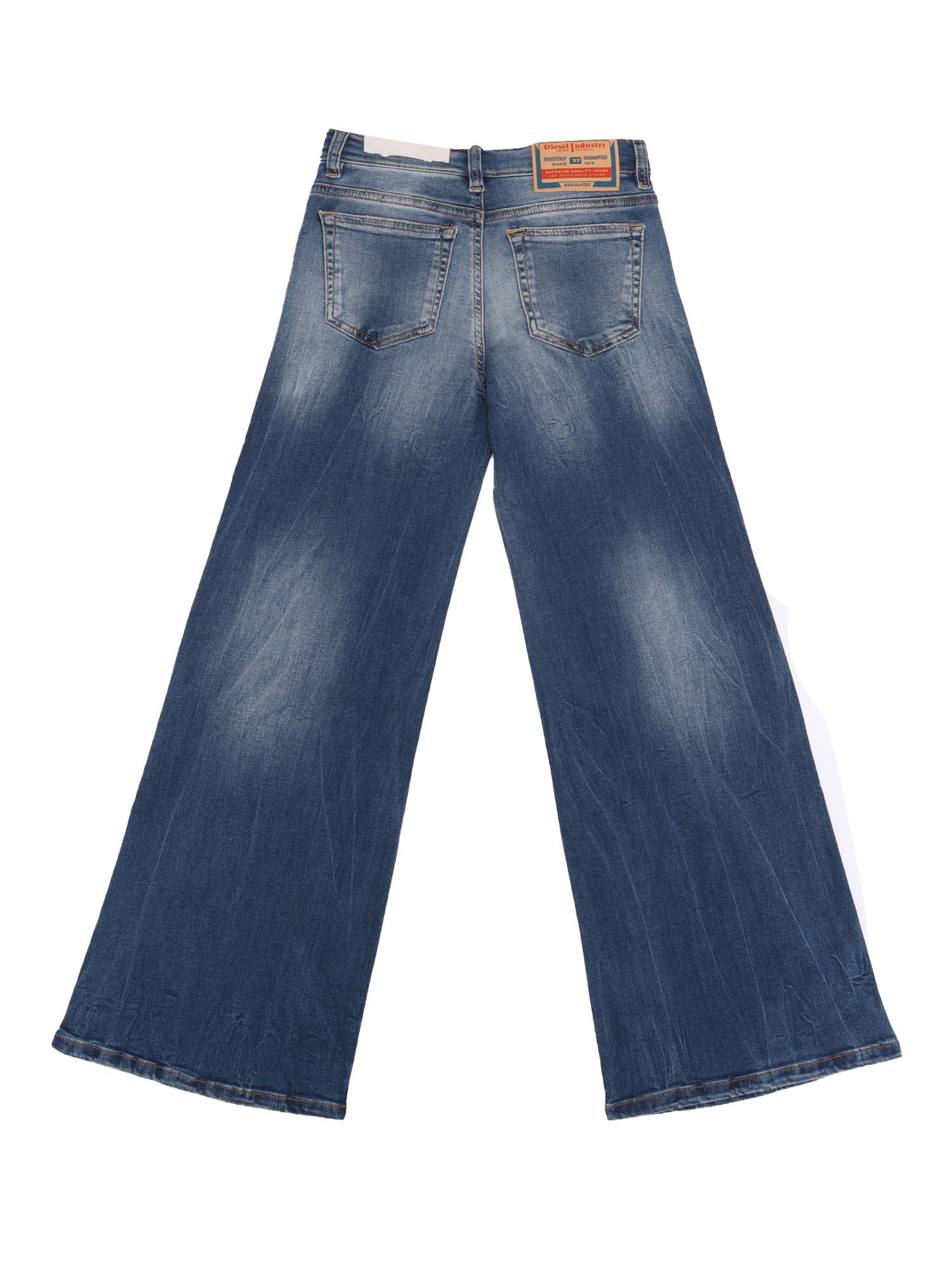 5 pockets Multicolor Cotton Elastane Jean