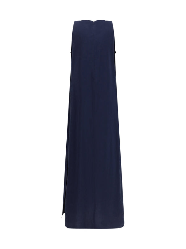 Long Dress Lauren Midnight Blue Viscose