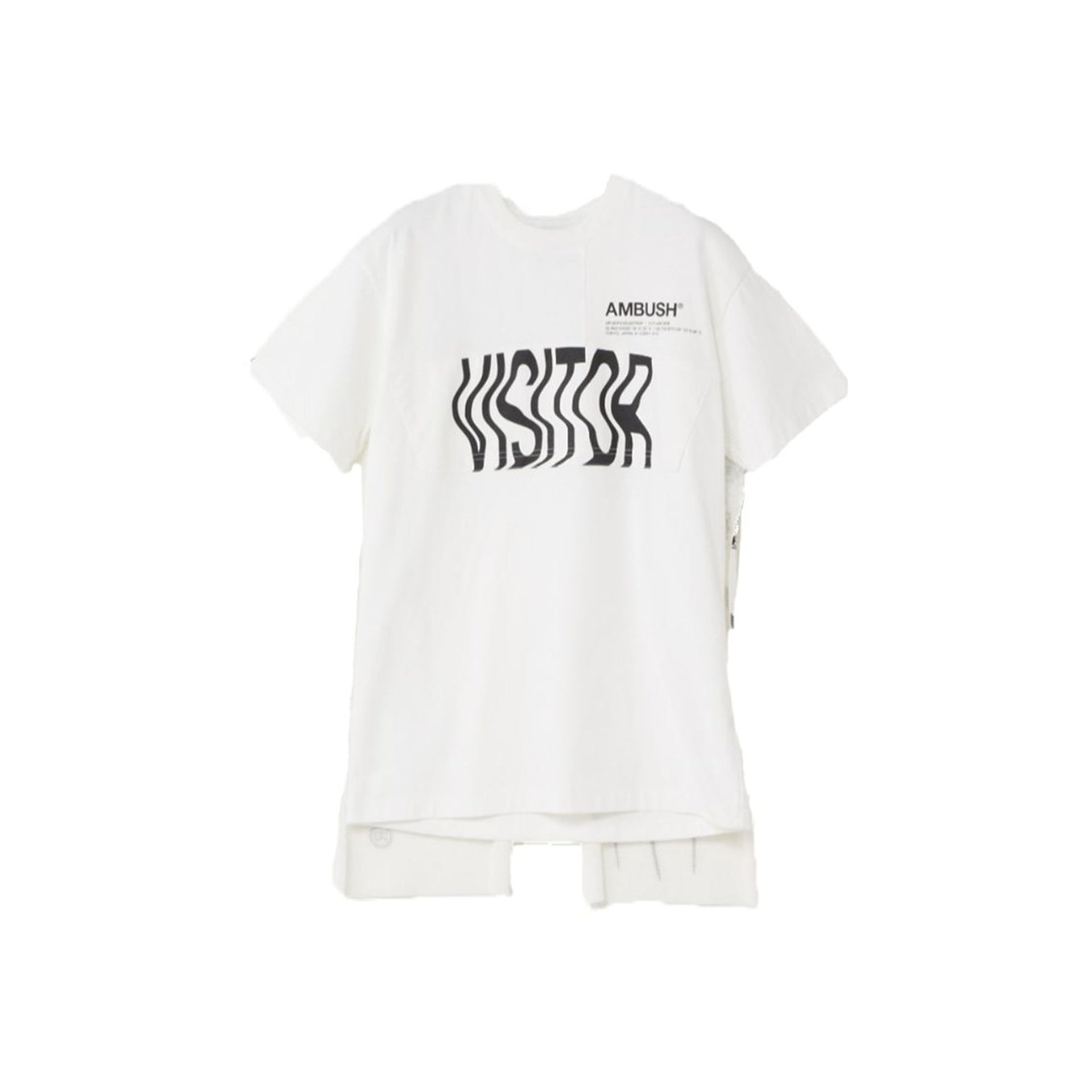 Ambush White Cape T-Shirt Cotton