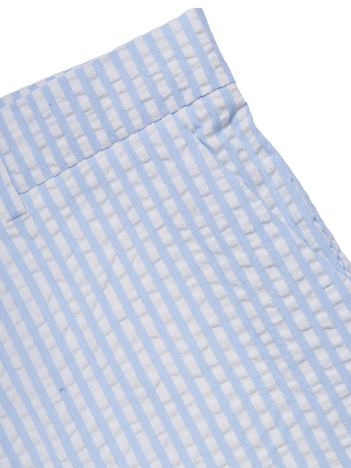 Pantalone Light Blue Cotton Pant