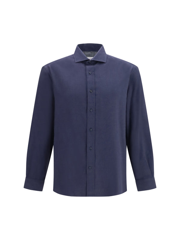 Cotton Shirt Navy