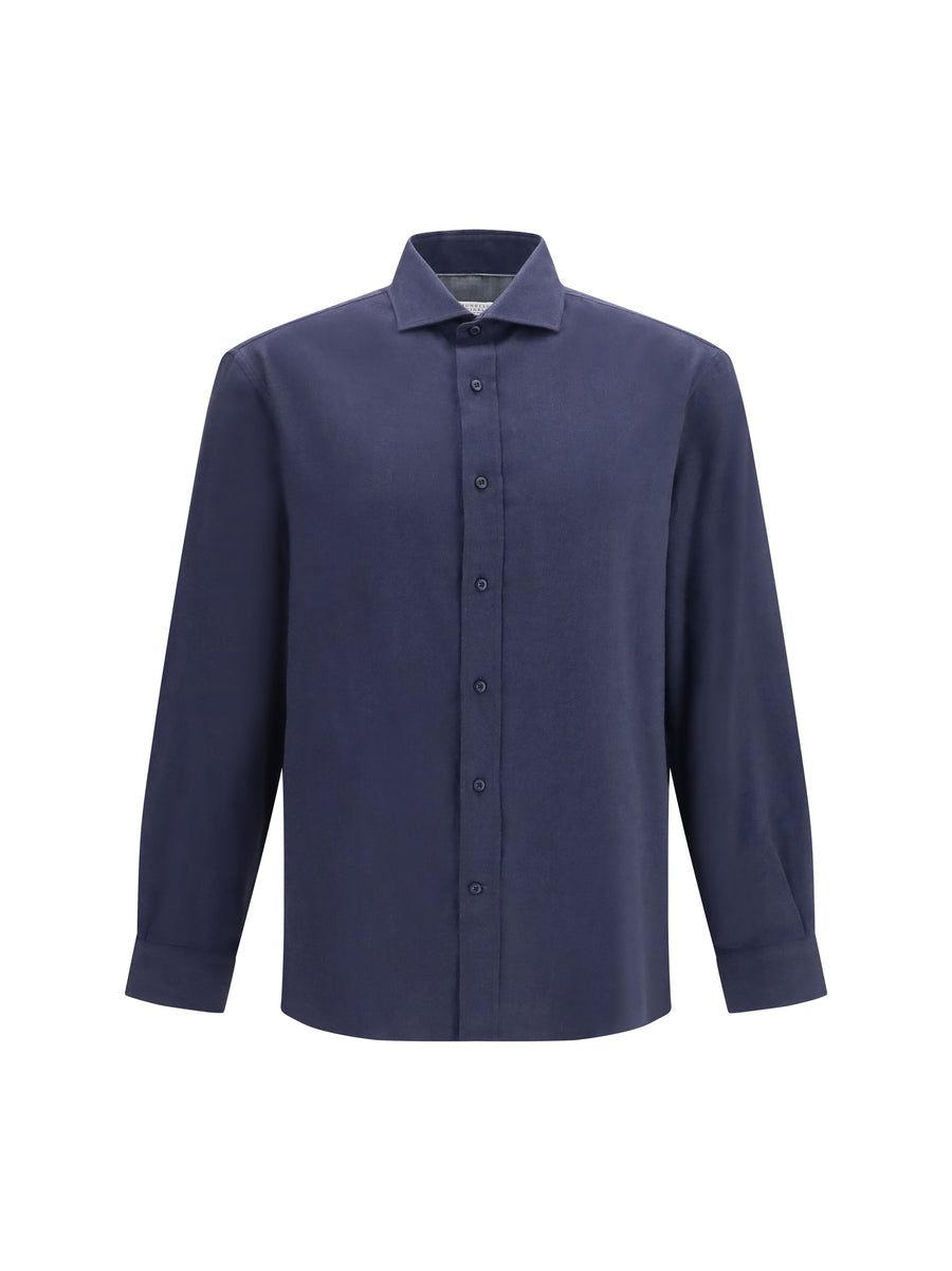 Cotton Shirt Navy