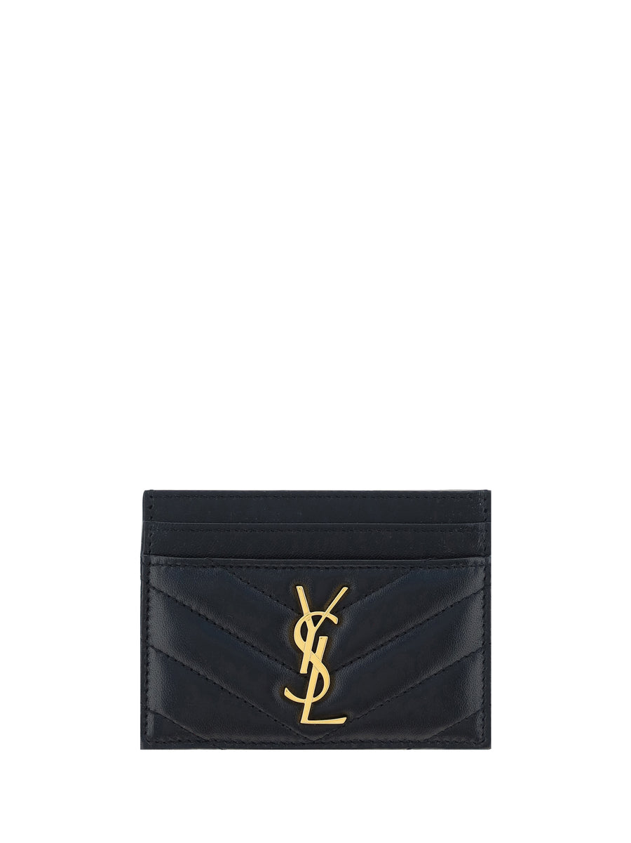 Card Holder Lambskin Black Wallets & Purses