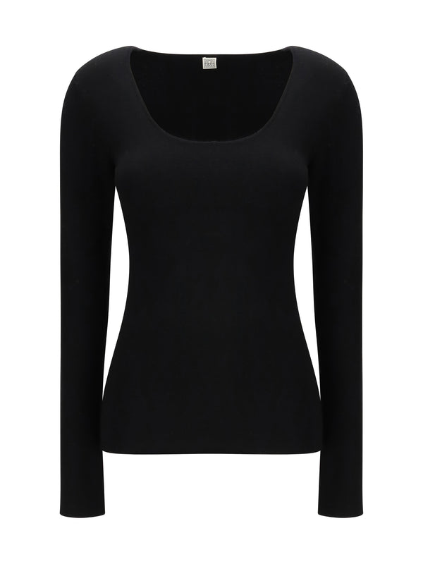 Compact Sweater Black Wool