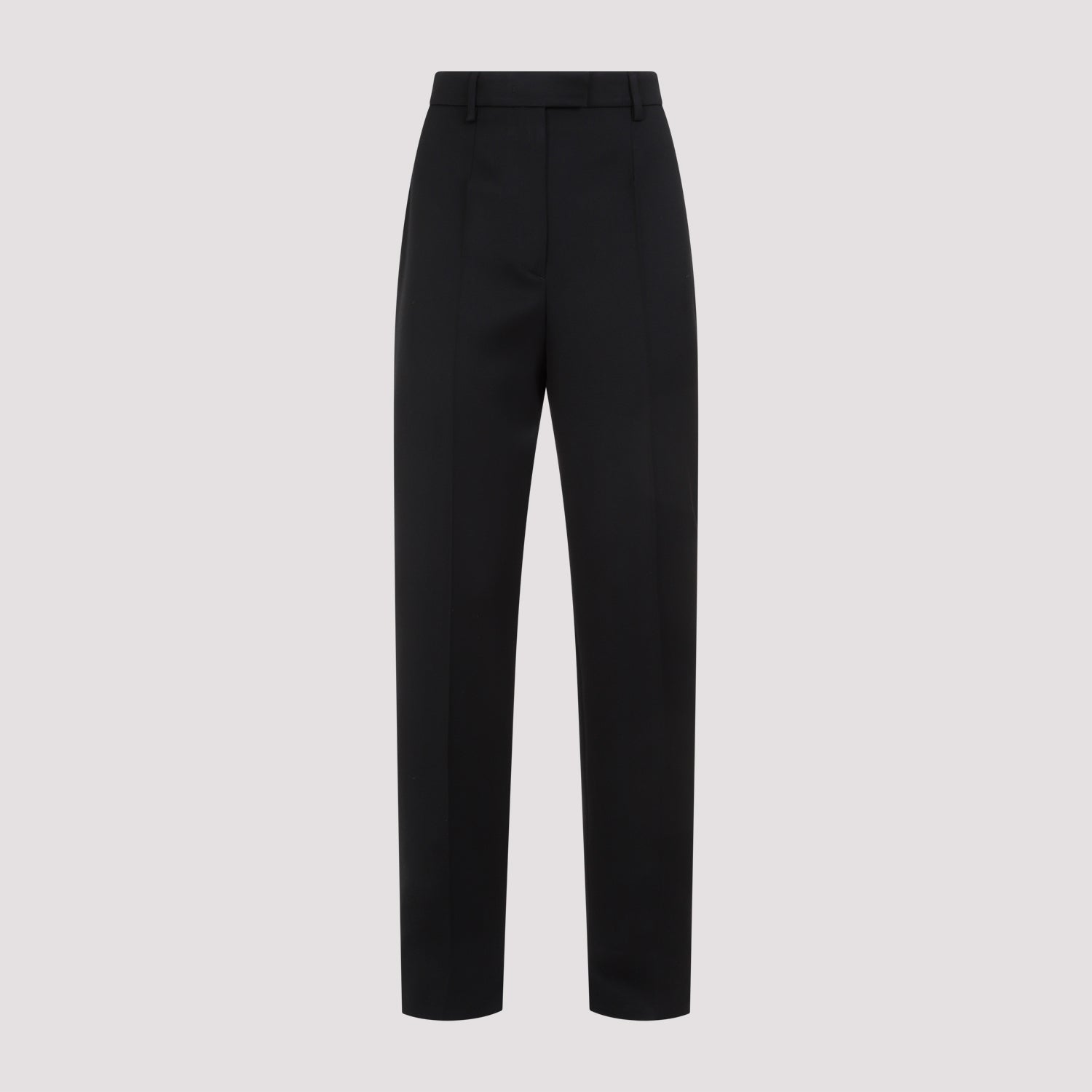 Wool Trousers Black