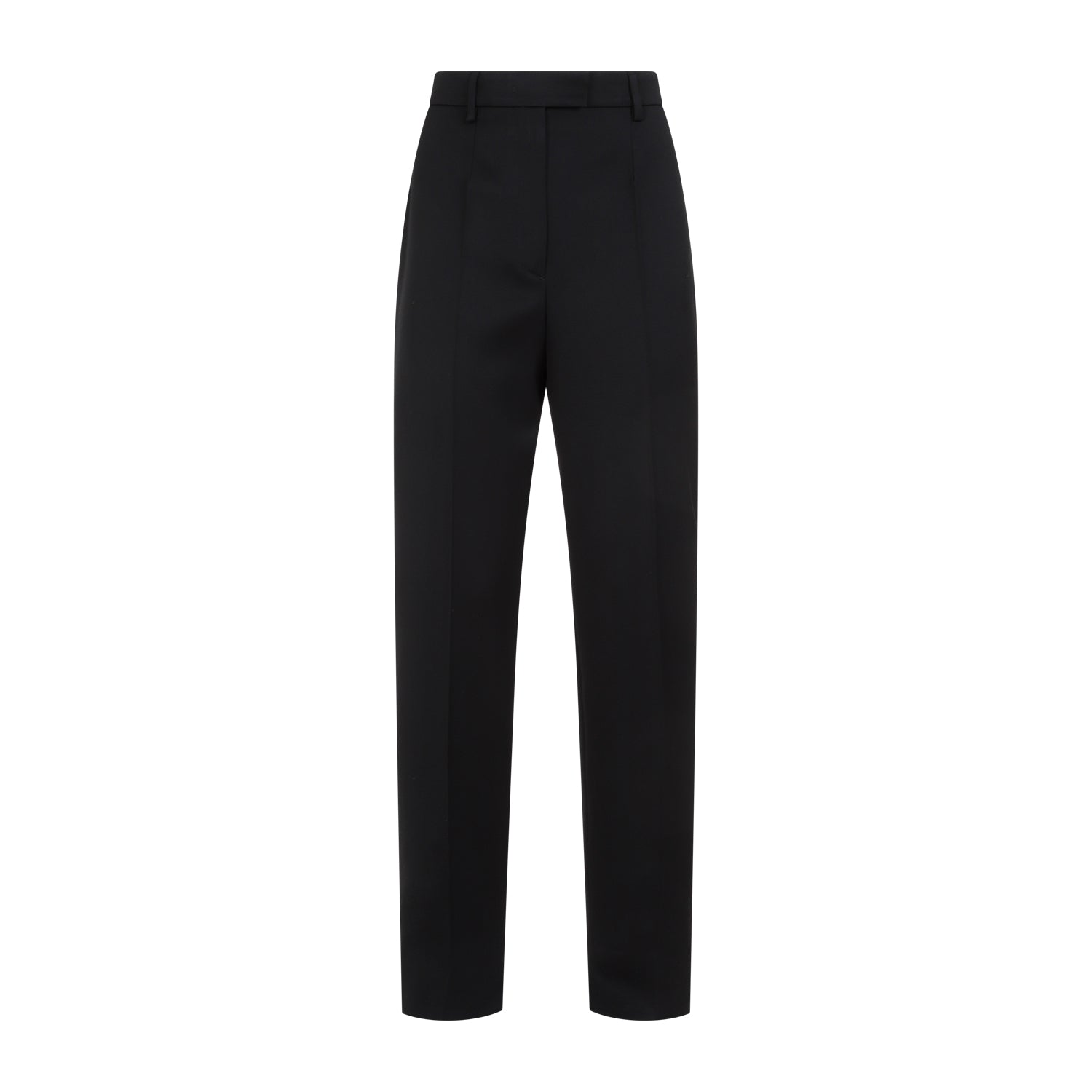 Wool Trousers Black