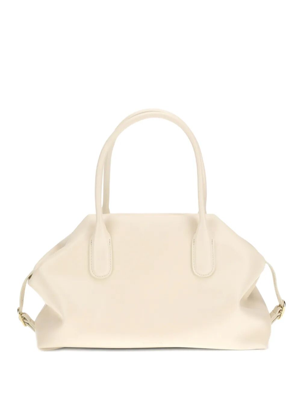 Tallia Trank Medium Vegan Fabric White Polyurethane Bag