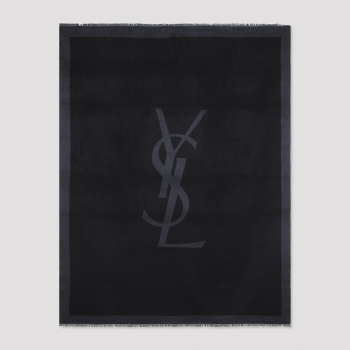 Silk Scarf Black
