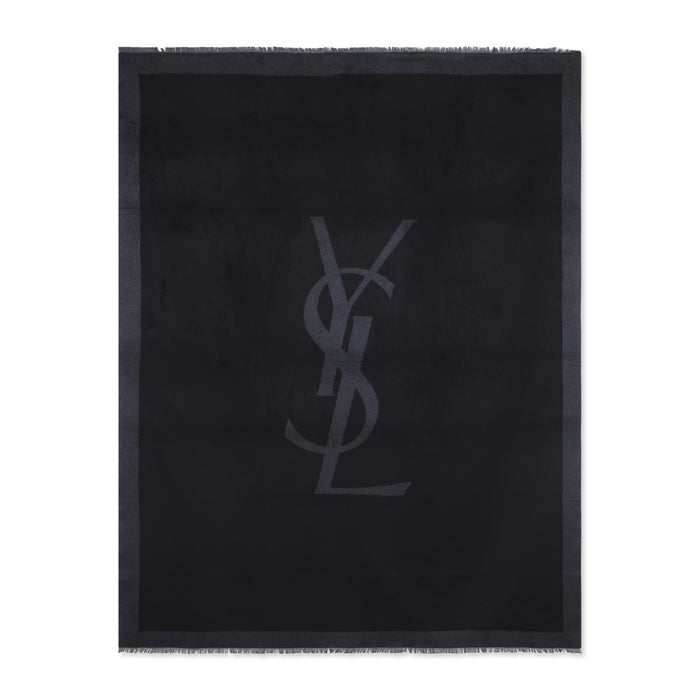 Silk Scarf Black