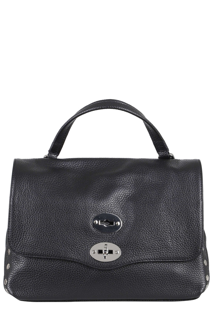 Postina Daily Black Pelle Di Vitello Borsa