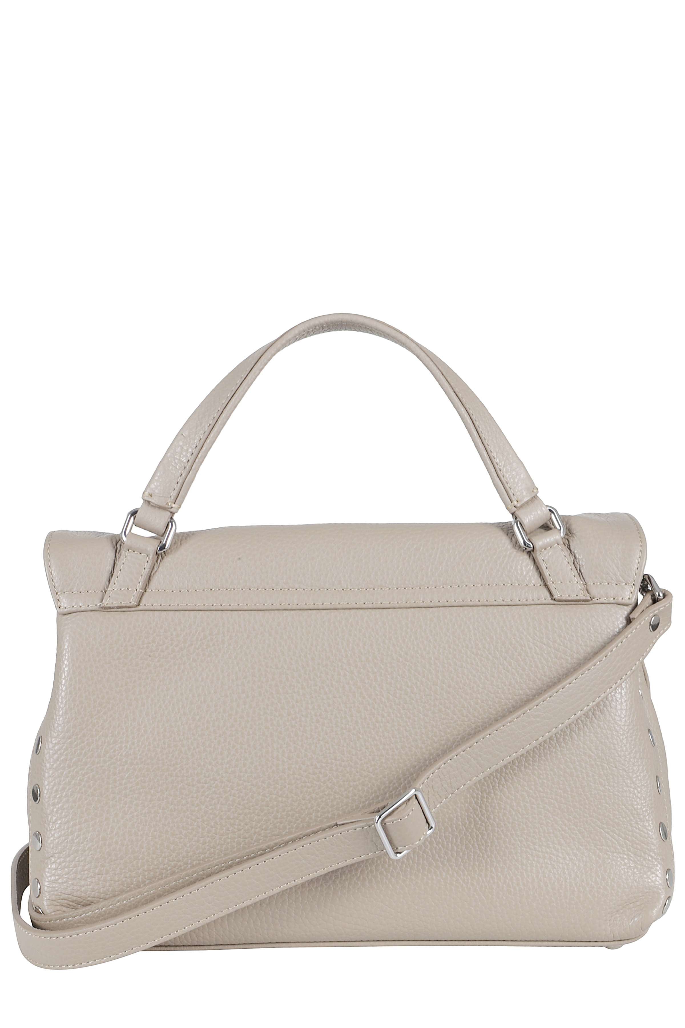 Postina Daily Grey Pelle Di Vitello Borsa