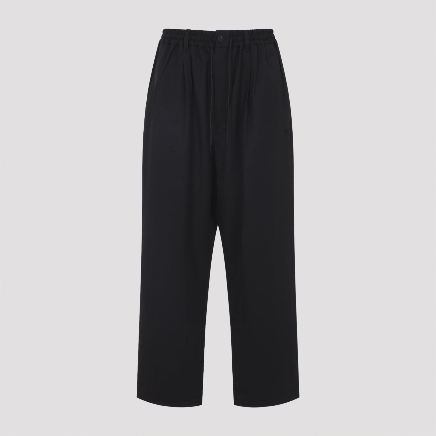 Y-3 Ref Wool Tp Pants Black Polyester Elastane
