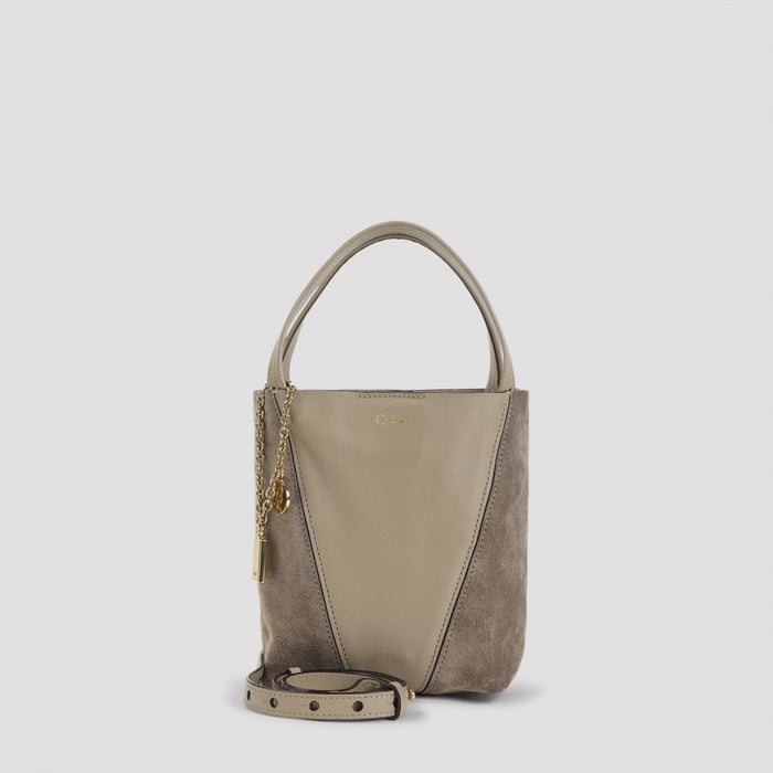 Spin Bag Brown Buffalo Leather Calf