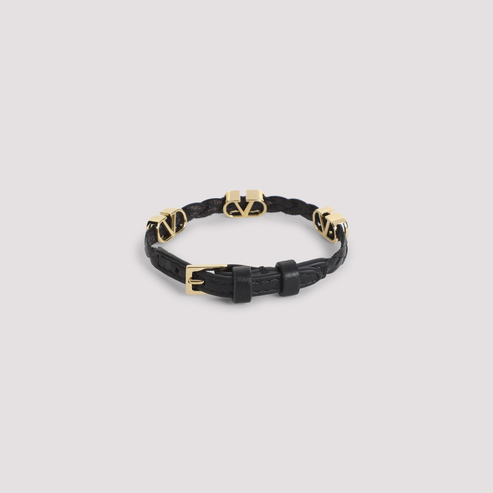 Leather Bracelet Black Calf Jewellery