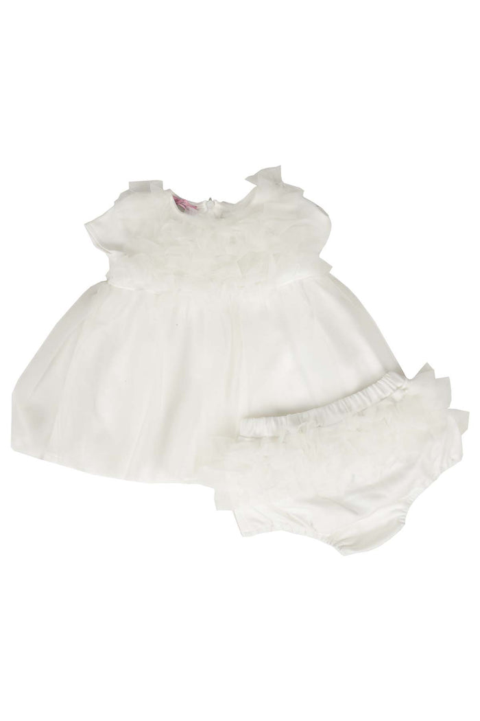 Hny Dress White Poliestere Abito