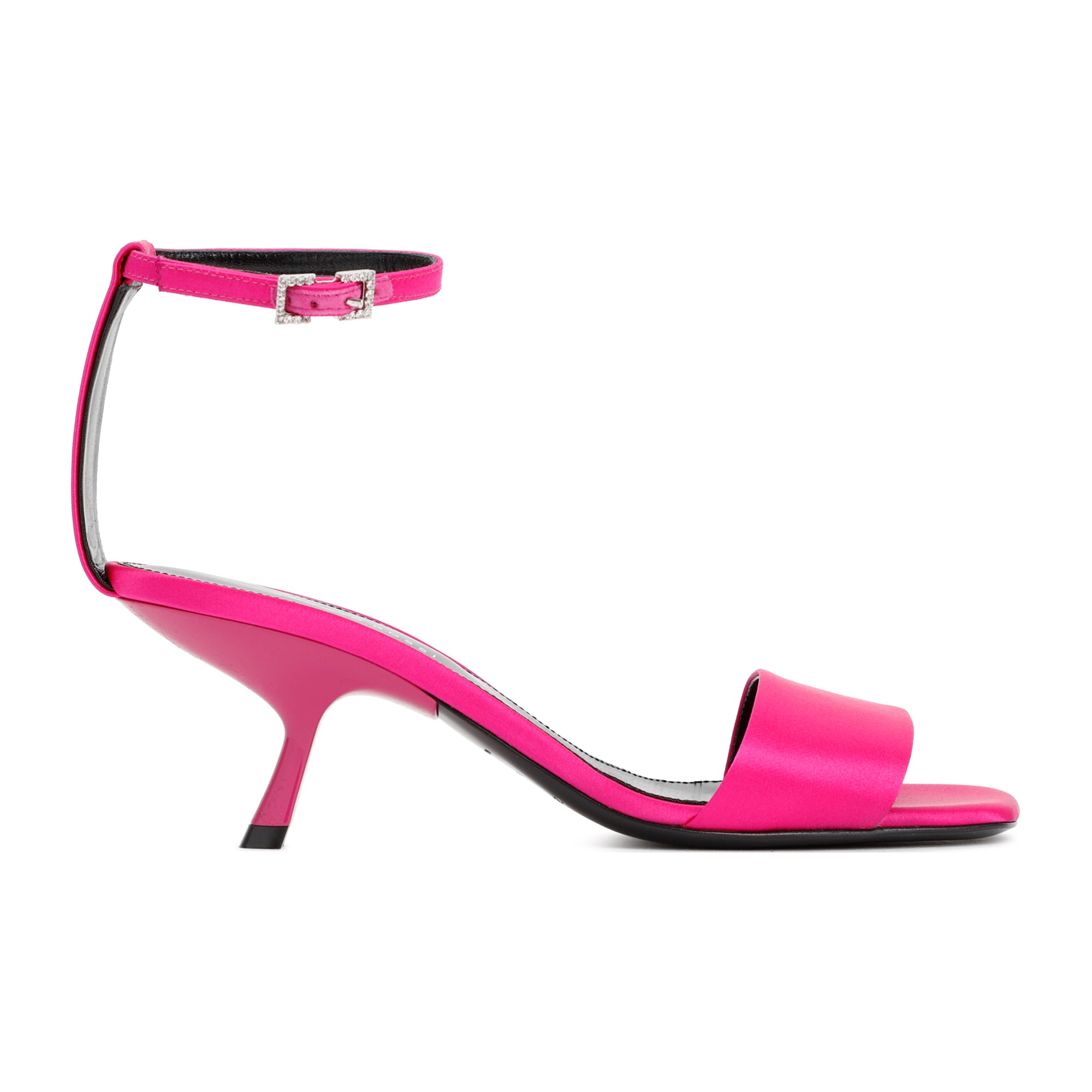 Sandals Pink & Purple Satin Leather Shoe