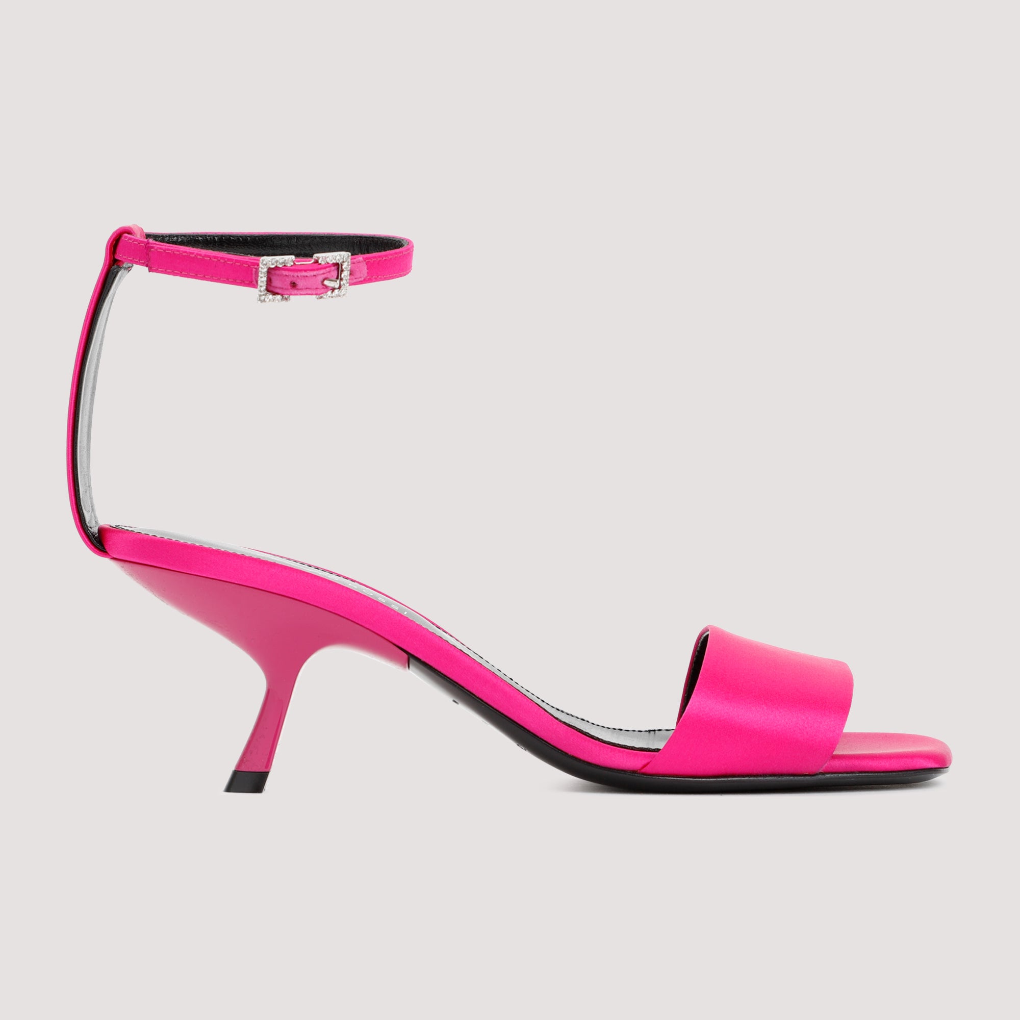 Sandals Pink & Purple Satin Leather Shoe