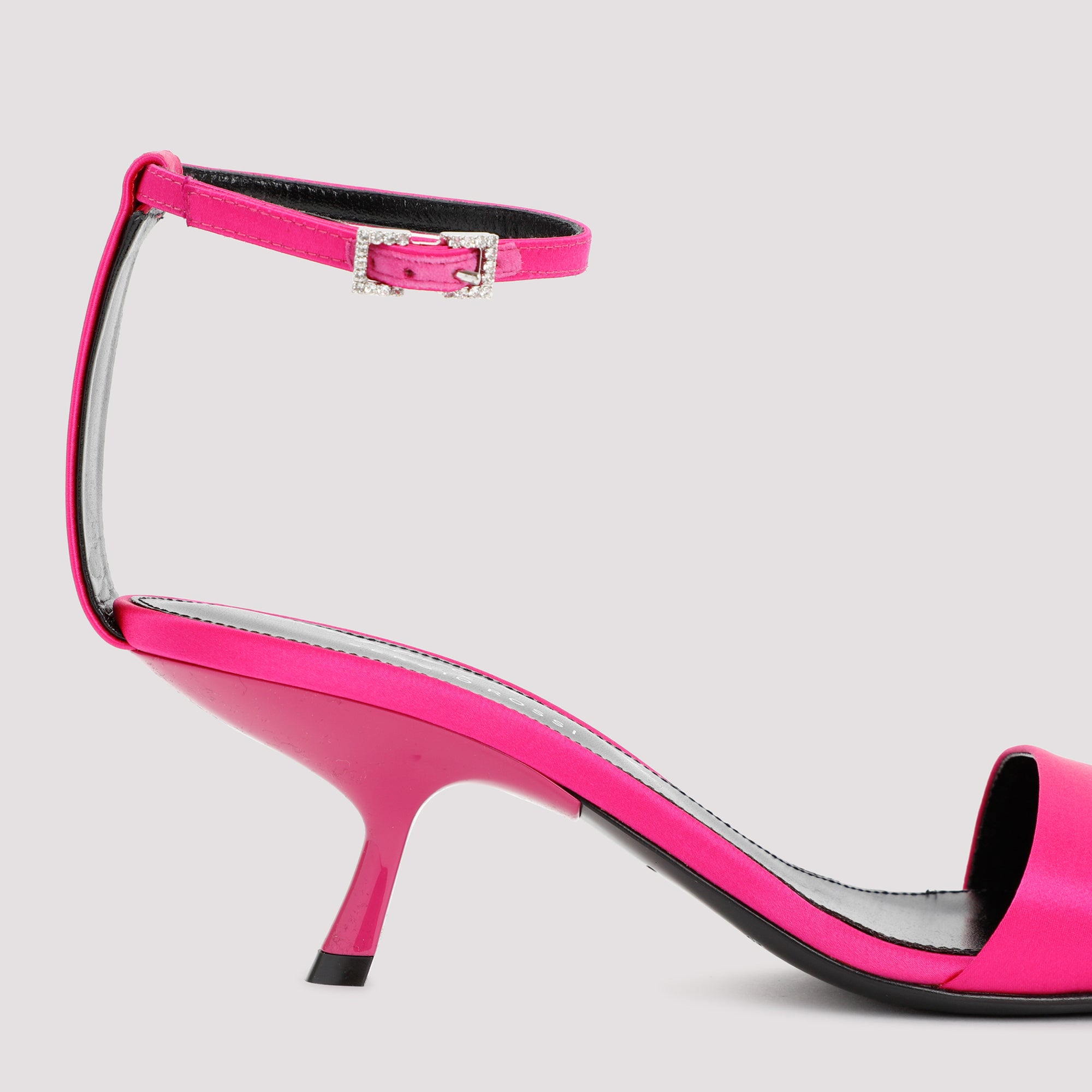 Sandals Pink & Purple Satin Leather Shoe