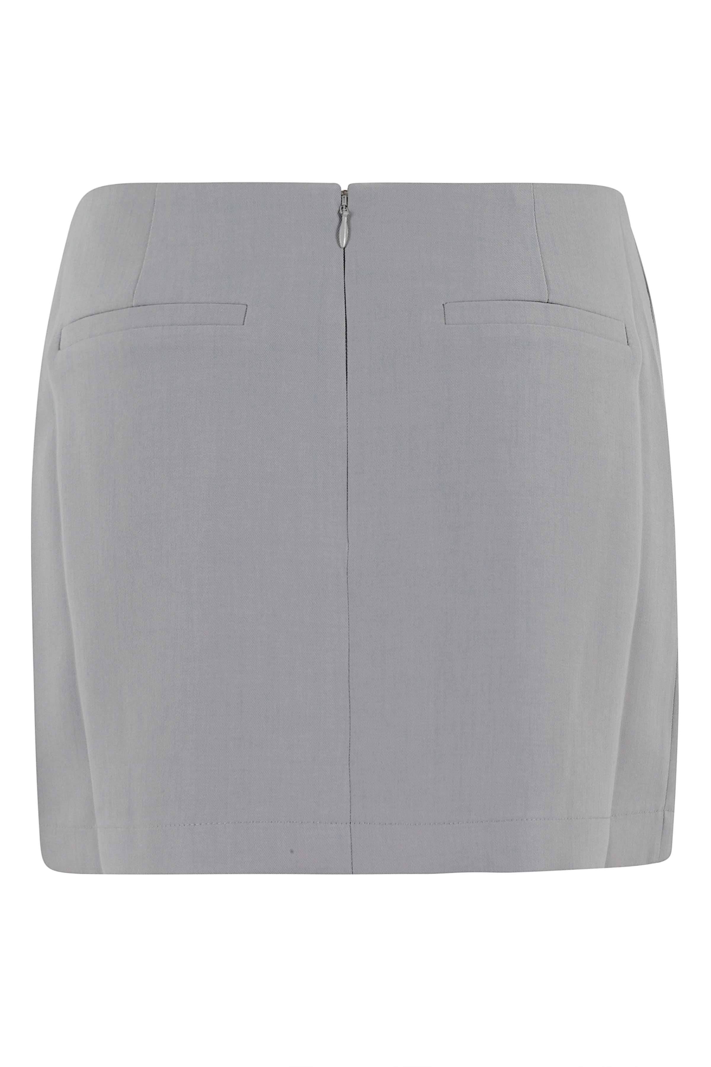 Debby Skirt Grey Poliestere Gonna