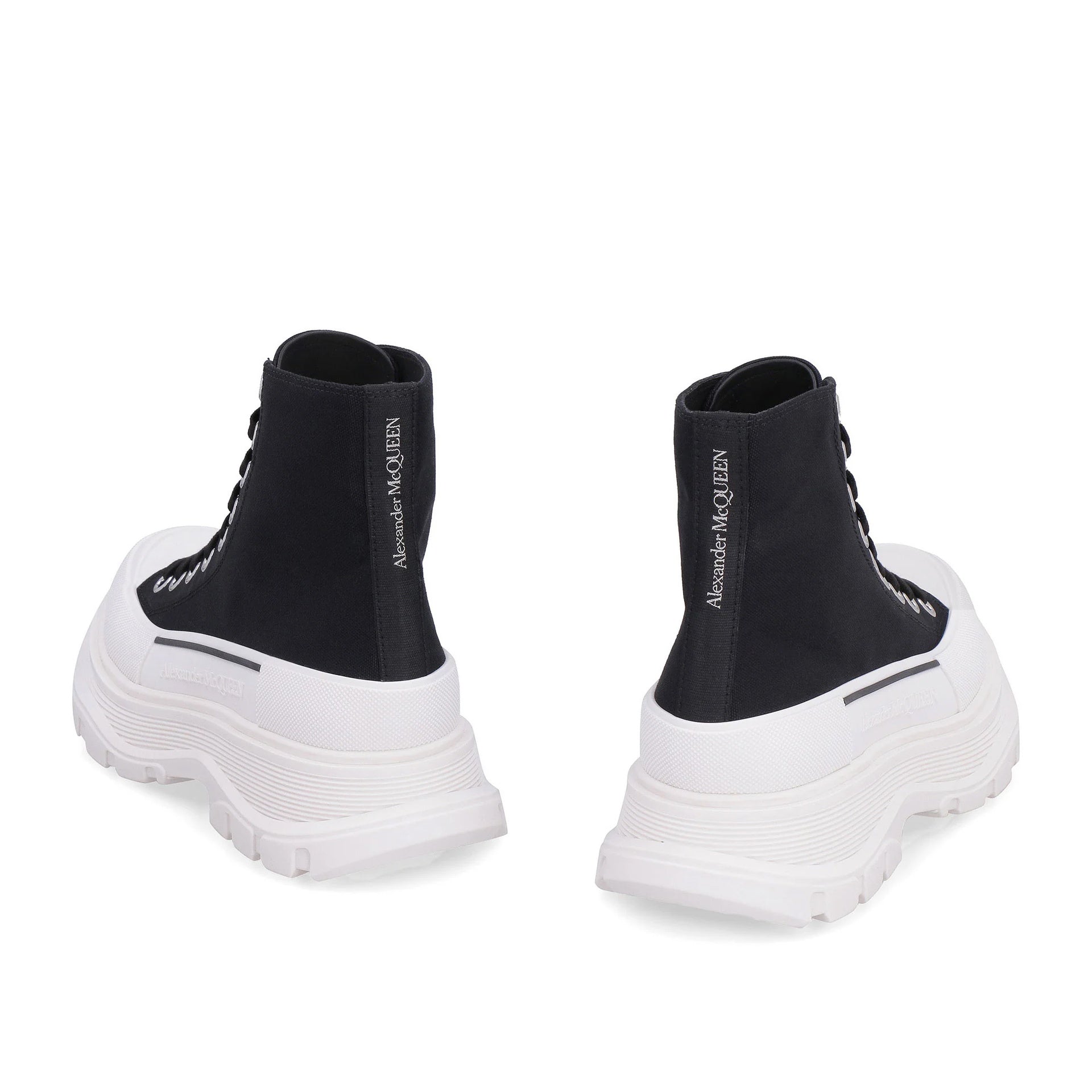 Treadslick High Top Sneakers Black Canvas