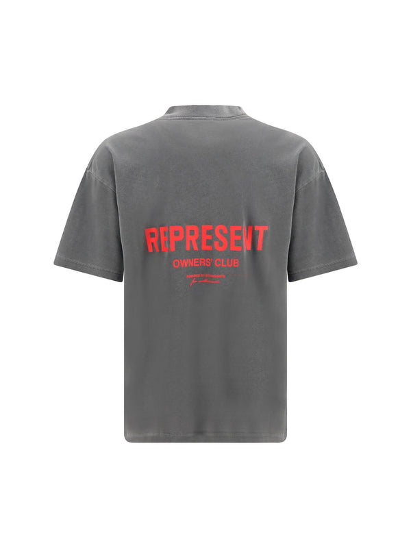 Cotton T-Shirt Washed Black T-shirts