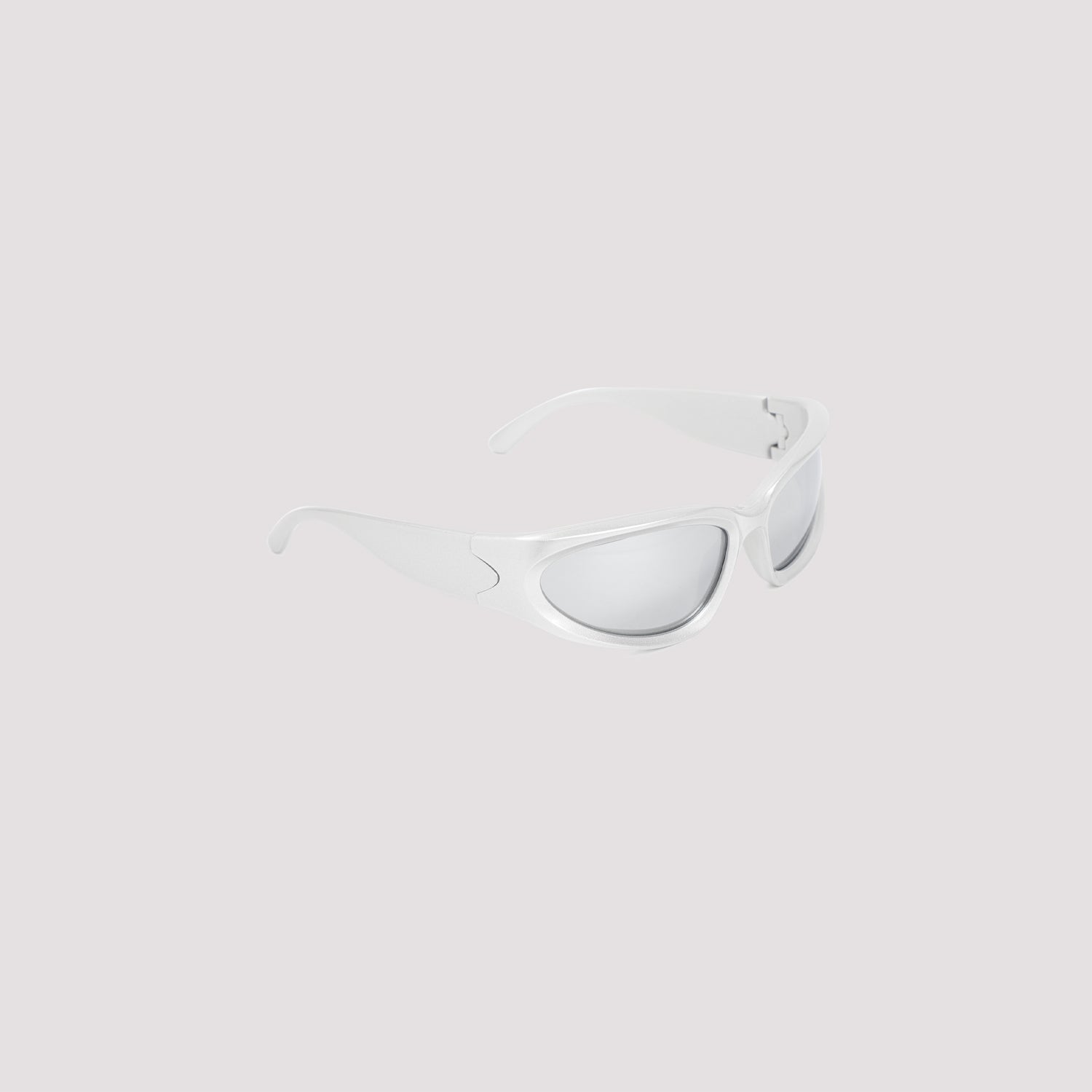 Swift Oval Sunglasses Metallic Nylon Glasses