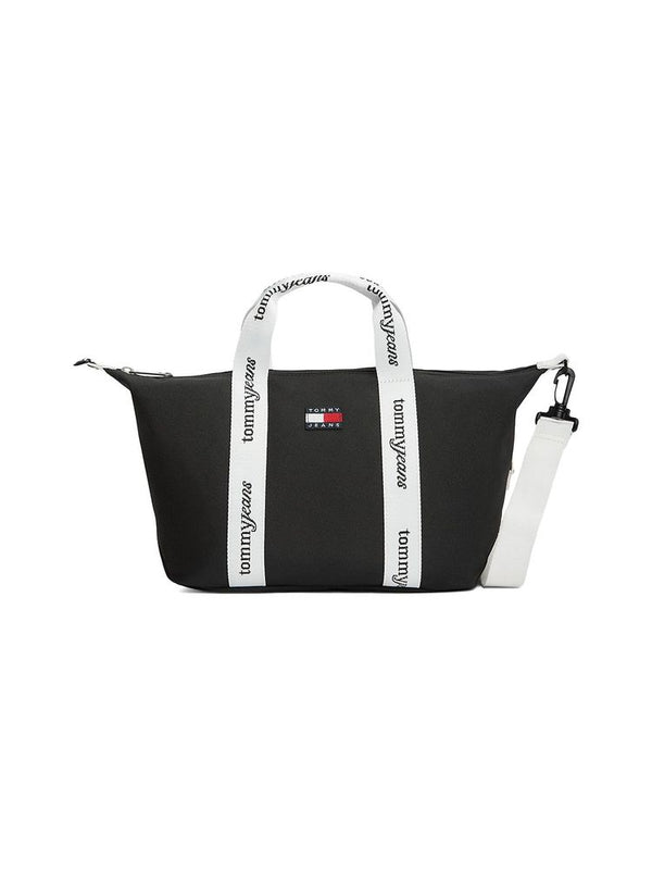 Tommy Hilfiger Tote Bag Black Recycled Polyester / Tote-bags