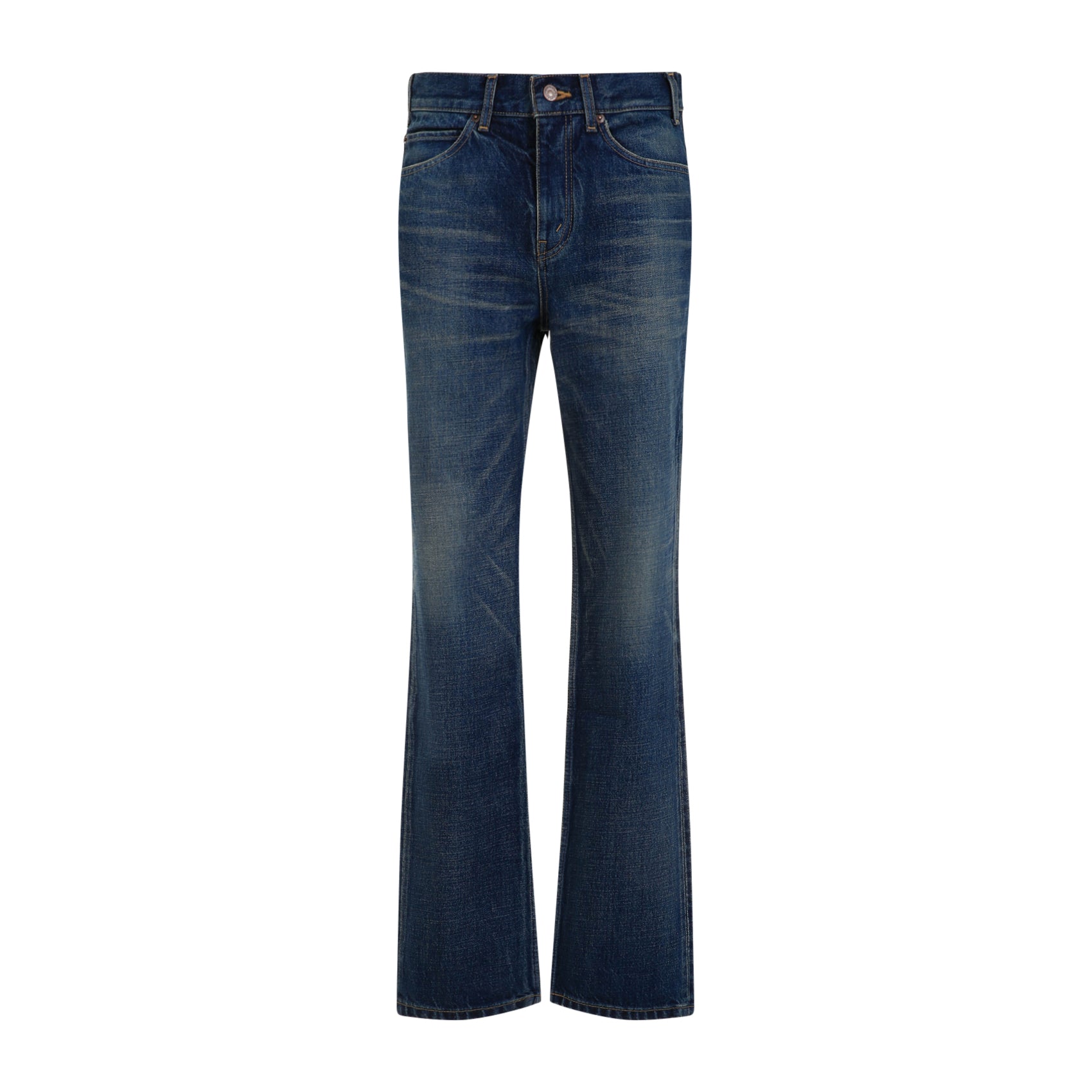 Francoise Jeans Blue Cotton