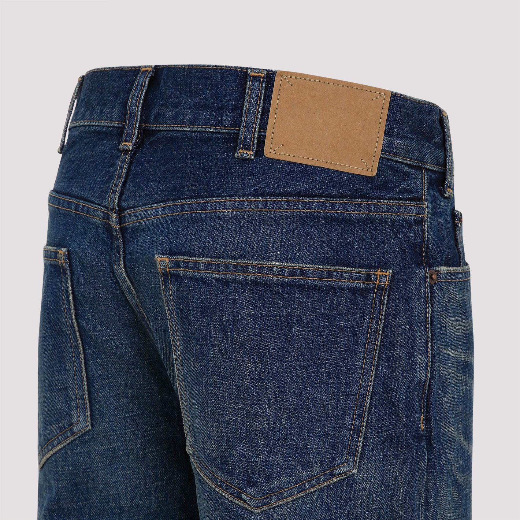 Francoise Jeans Blue Cotton